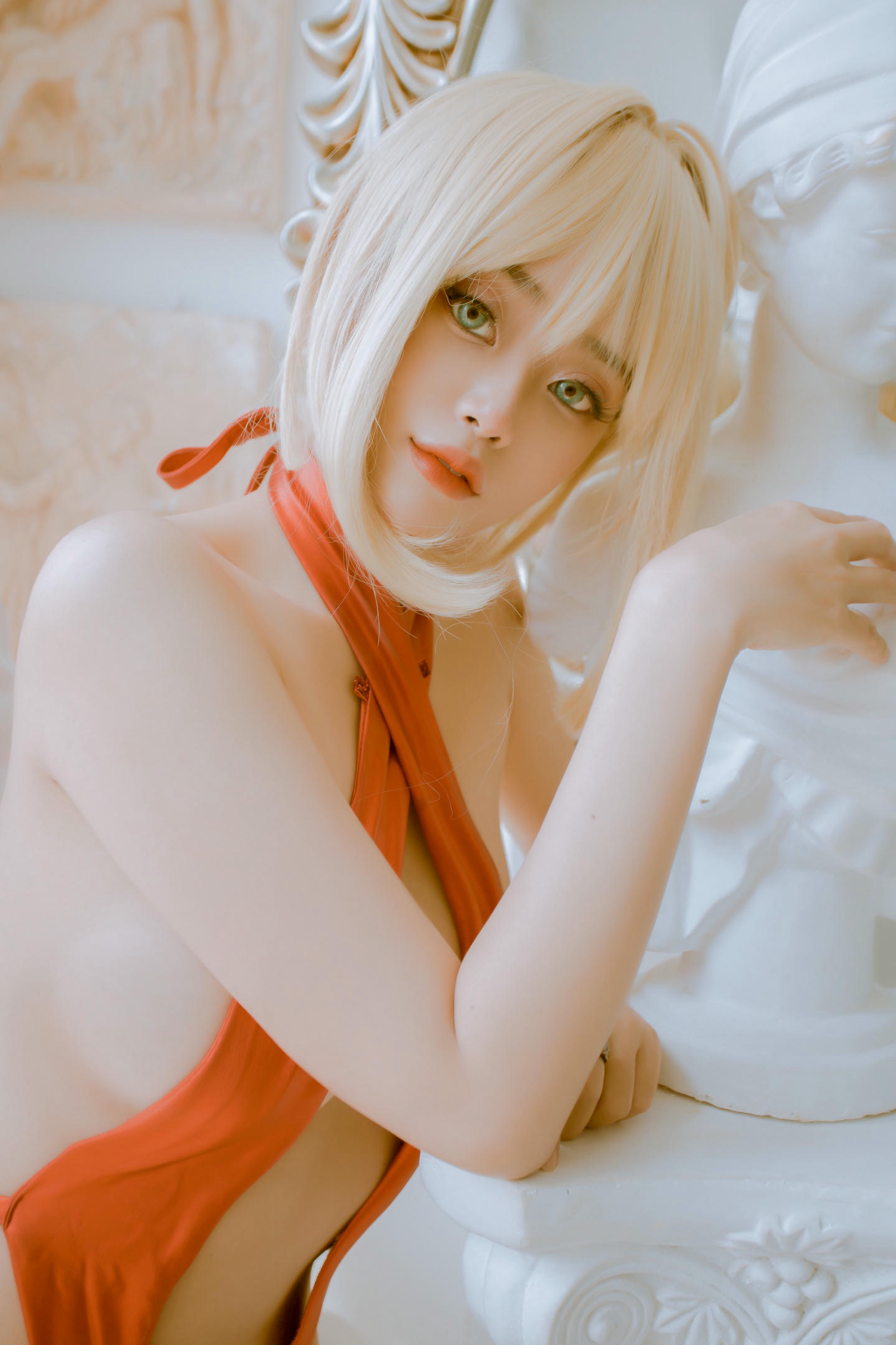日本coser-Byoru NO.003 Nero Swimsuit 尼禄泳装 [56P3V-114MB]_第3集