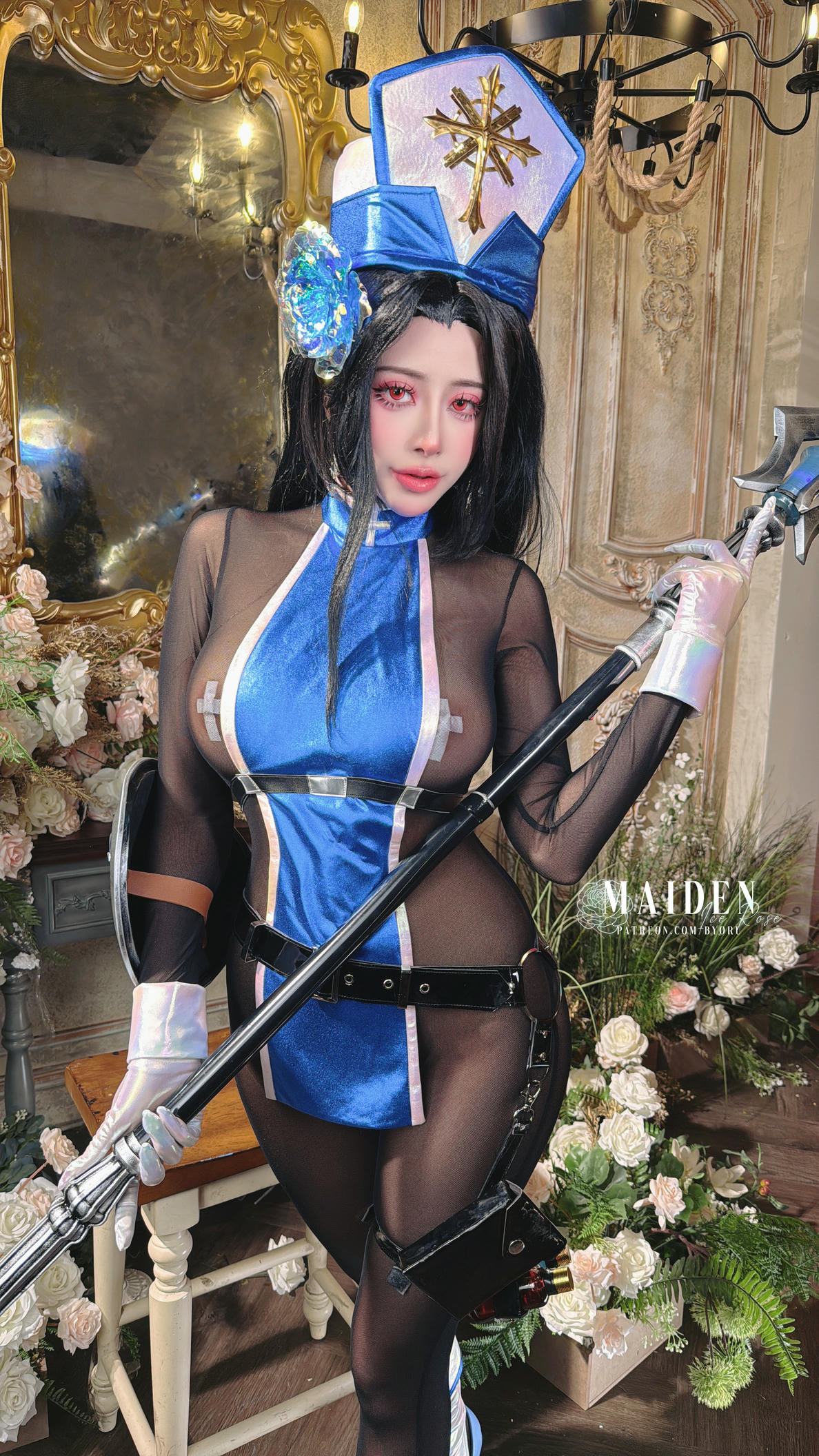 日本coser-Byoru NO.276 梅登 冰玫瑰 [56P18V 4.32GB]_第3集