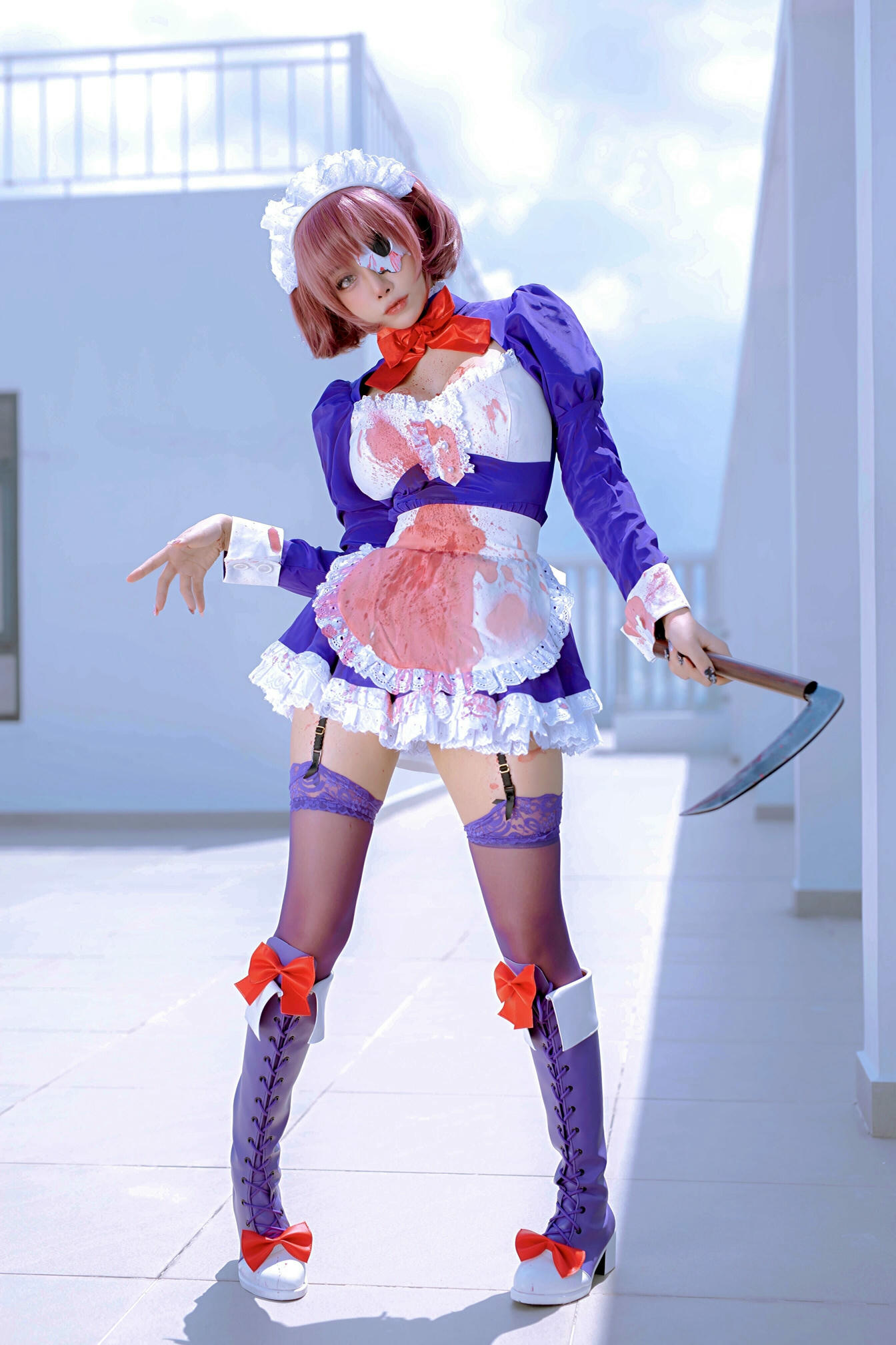 日本coser-Byoru NO.031 Maid Mask [50P-76MB]_第1集