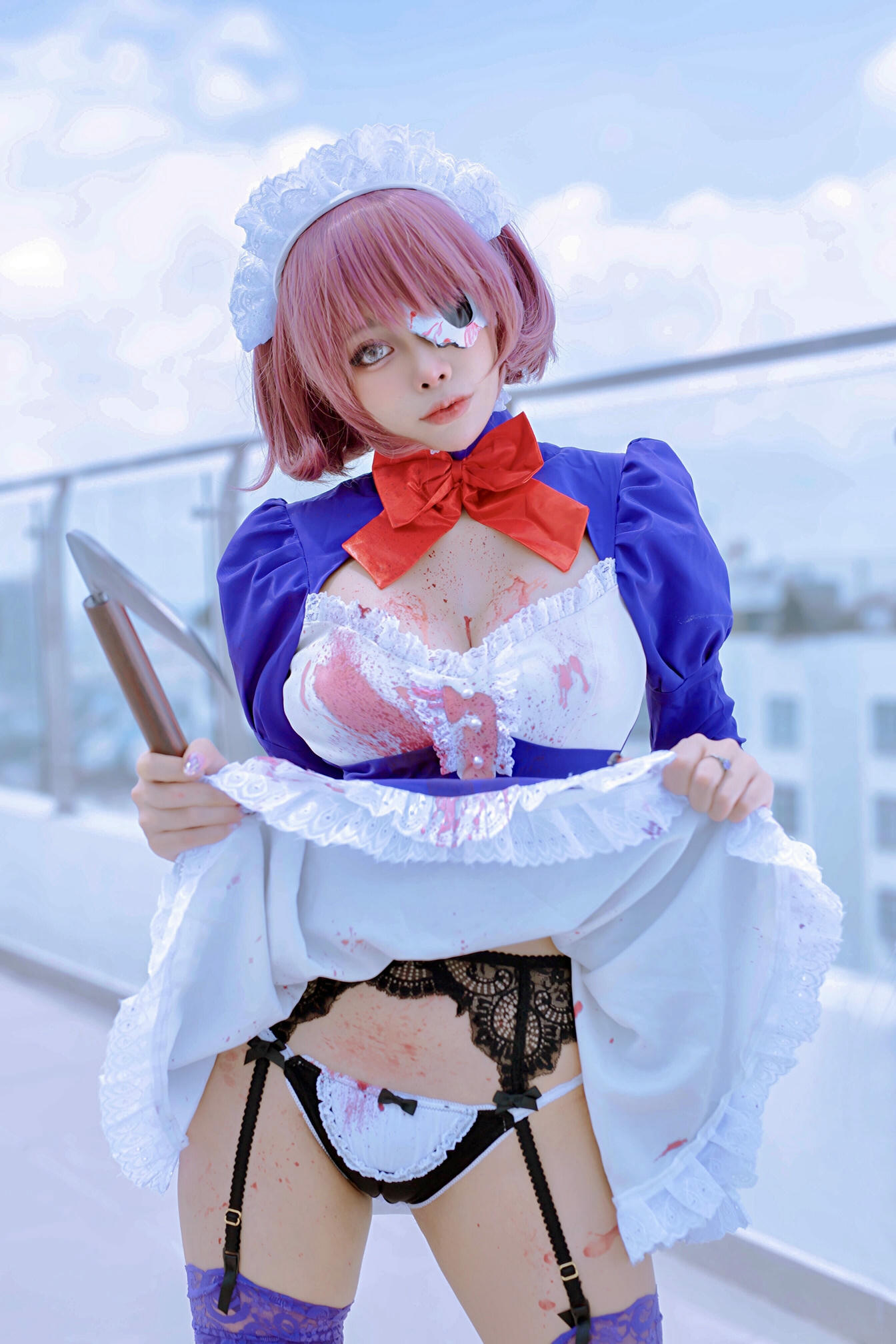 日本coser-Byoru NO.031 Maid Mask [50P-76MB]_第2集