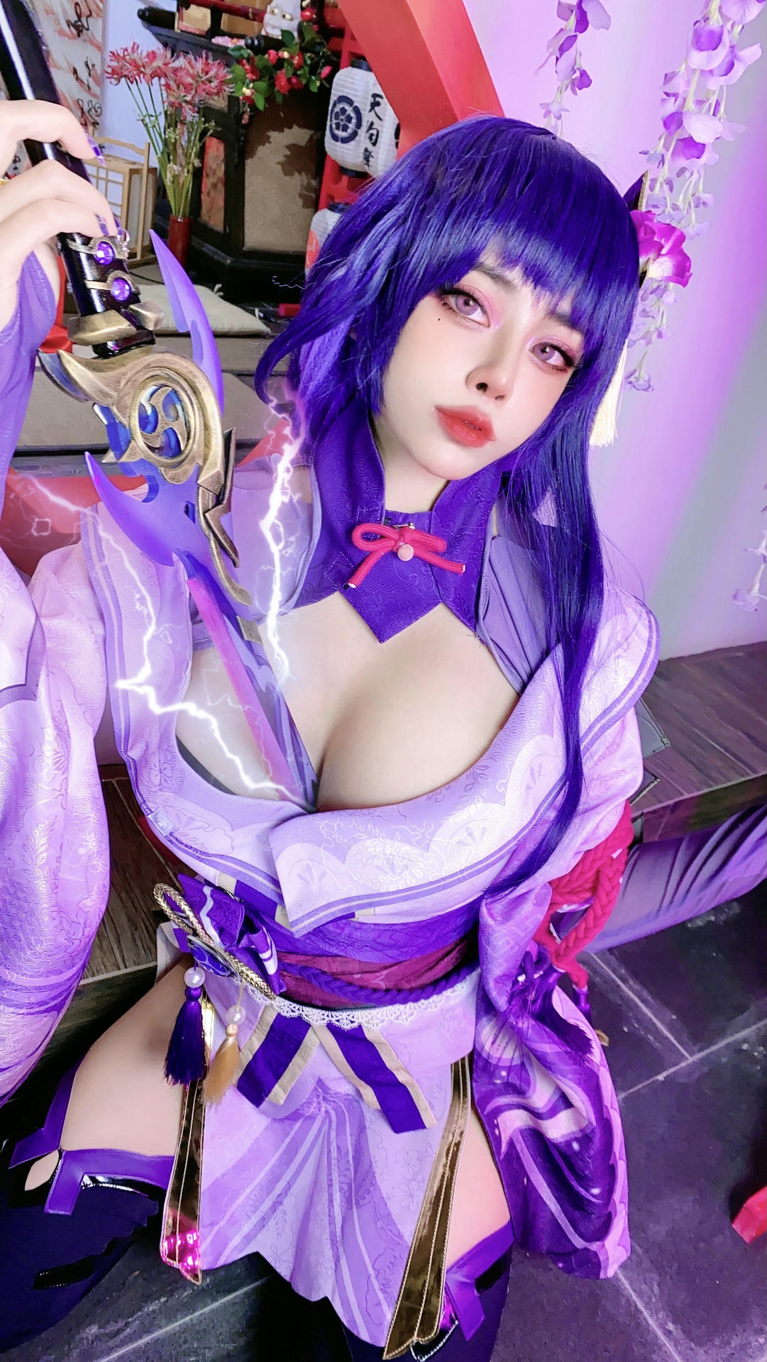 日本coser-Byoru NO.034 Raiden Shogun [72P4V-1.36GB]_第1集