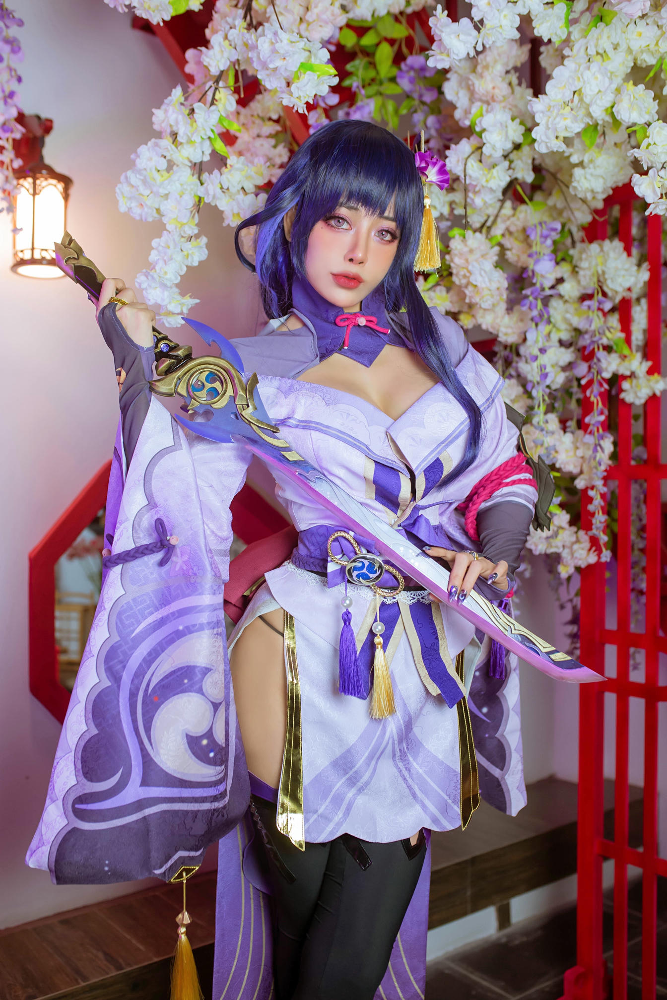 日本coser-Byoru NO.034 Raiden Shogun [72P4V-1.36GB]_第3集