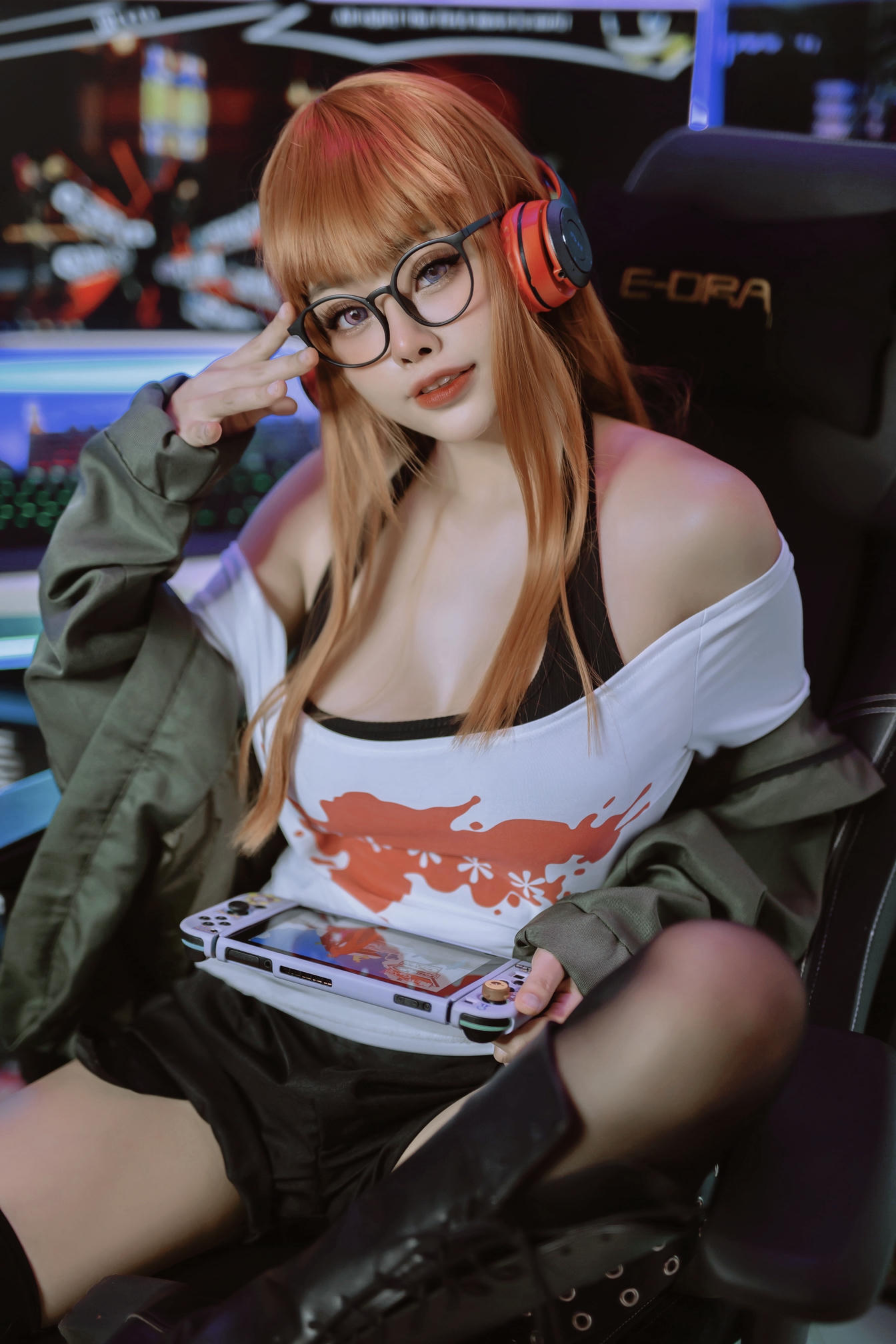 日本coser-Byoru NO.046 Futaba Sakura [59P7V-483MB]_第1集