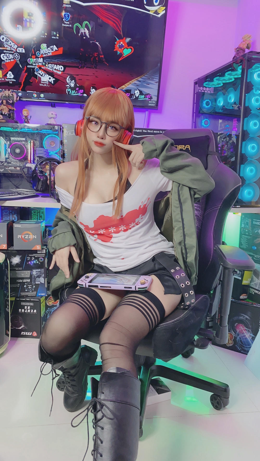 日本coser-Byoru NO.046 Futaba Sakura [59P7V-483MB]_第2集