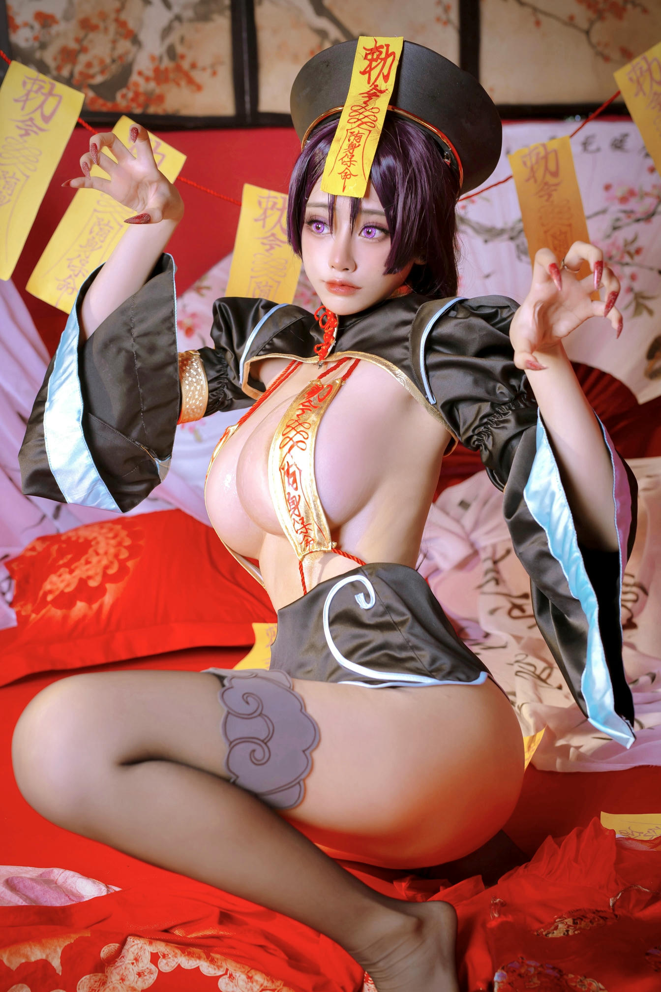 日本coser-Byoru NO.006 Mama Jiangshi 小僵尸 [39P16V-732MB]-HD_第1集