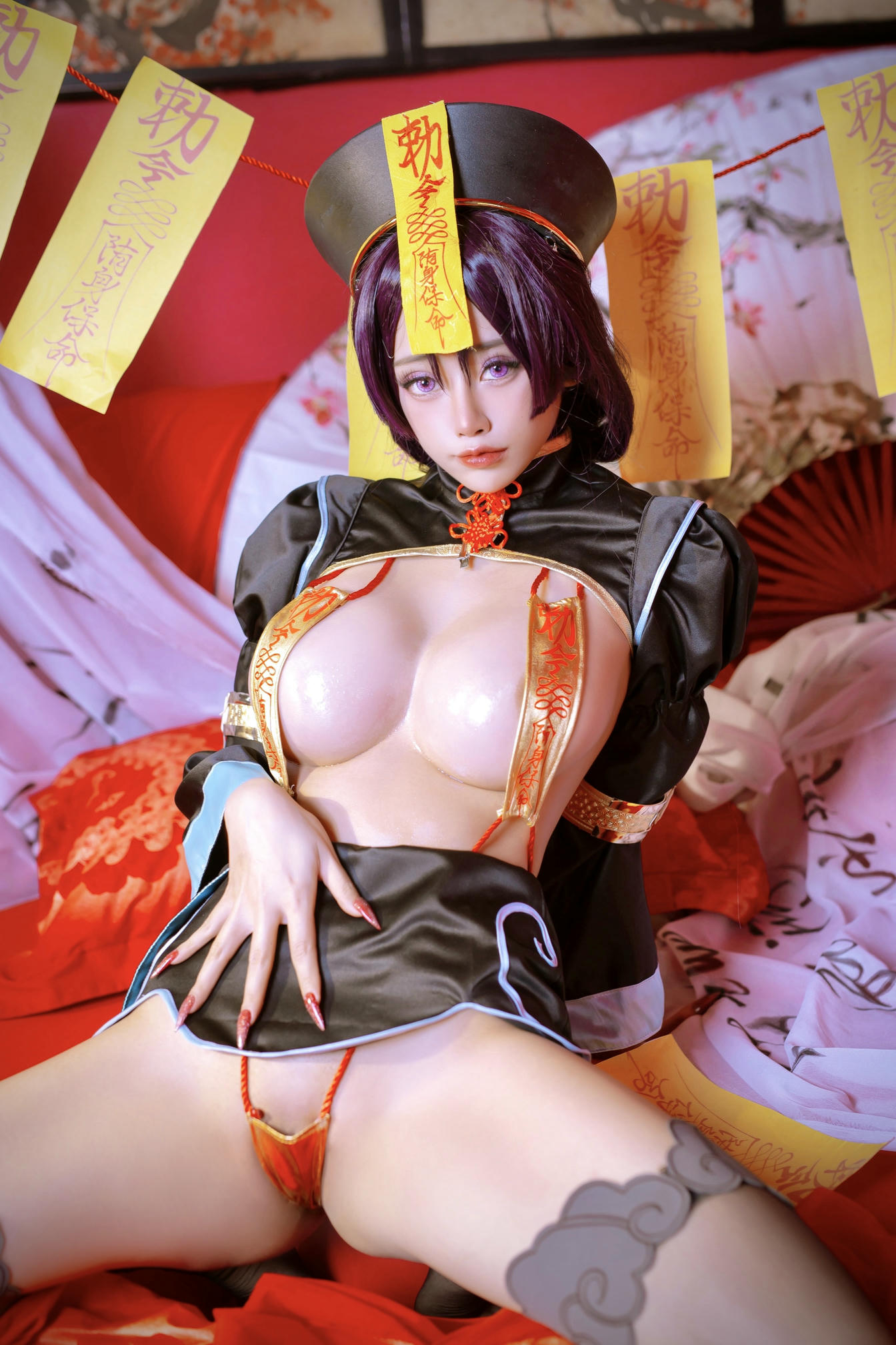 日本coser-Byoru NO.006 Mama Jiangshi 小僵尸 [39P16V-732MB]-HD_第1集