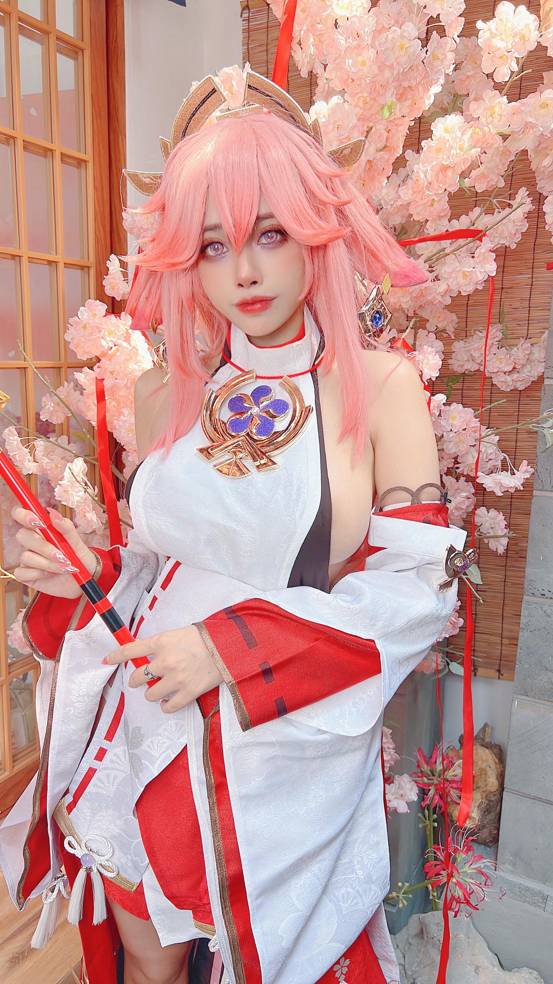 日本coser-Byoru NO.067 Yae Miko x Raiden Shogun [95P-242MB]_第2集