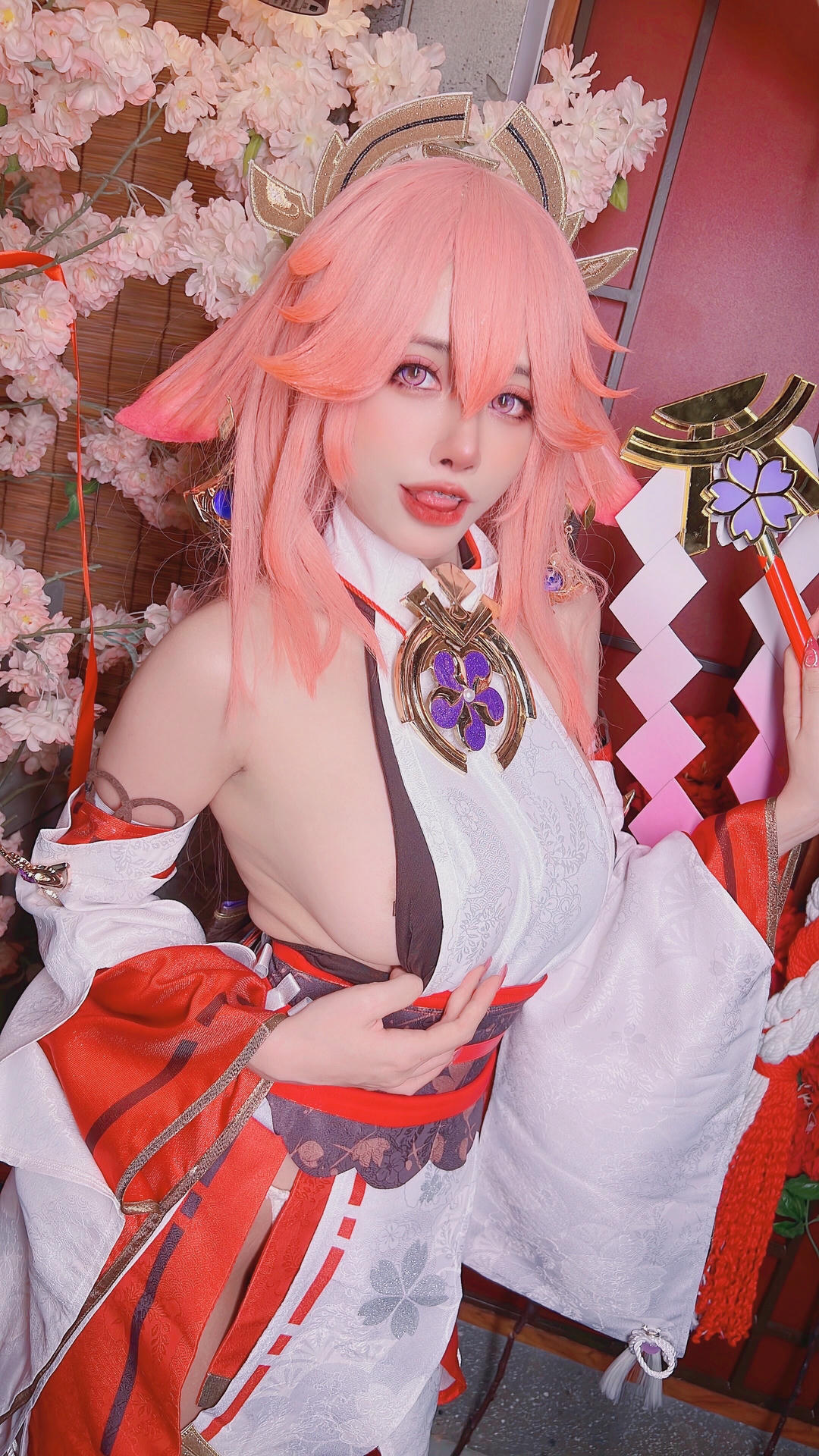 日本coser-Byoru NO.067 Yae Miko x Raiden Shogun [95P-242MB]_第2集