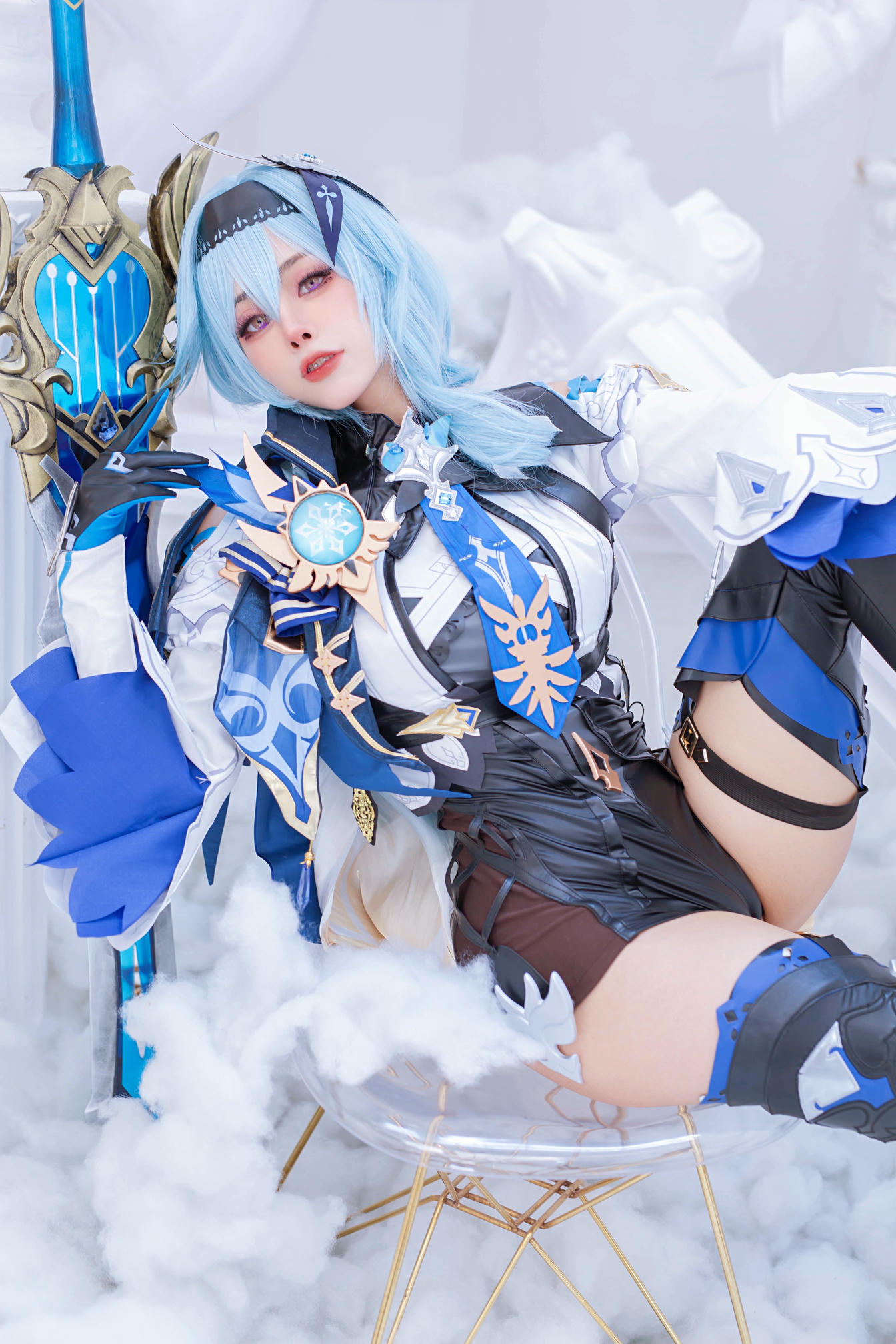 日本coser-Byoru NO.070 Eula HD [35P-89MB]_第1集