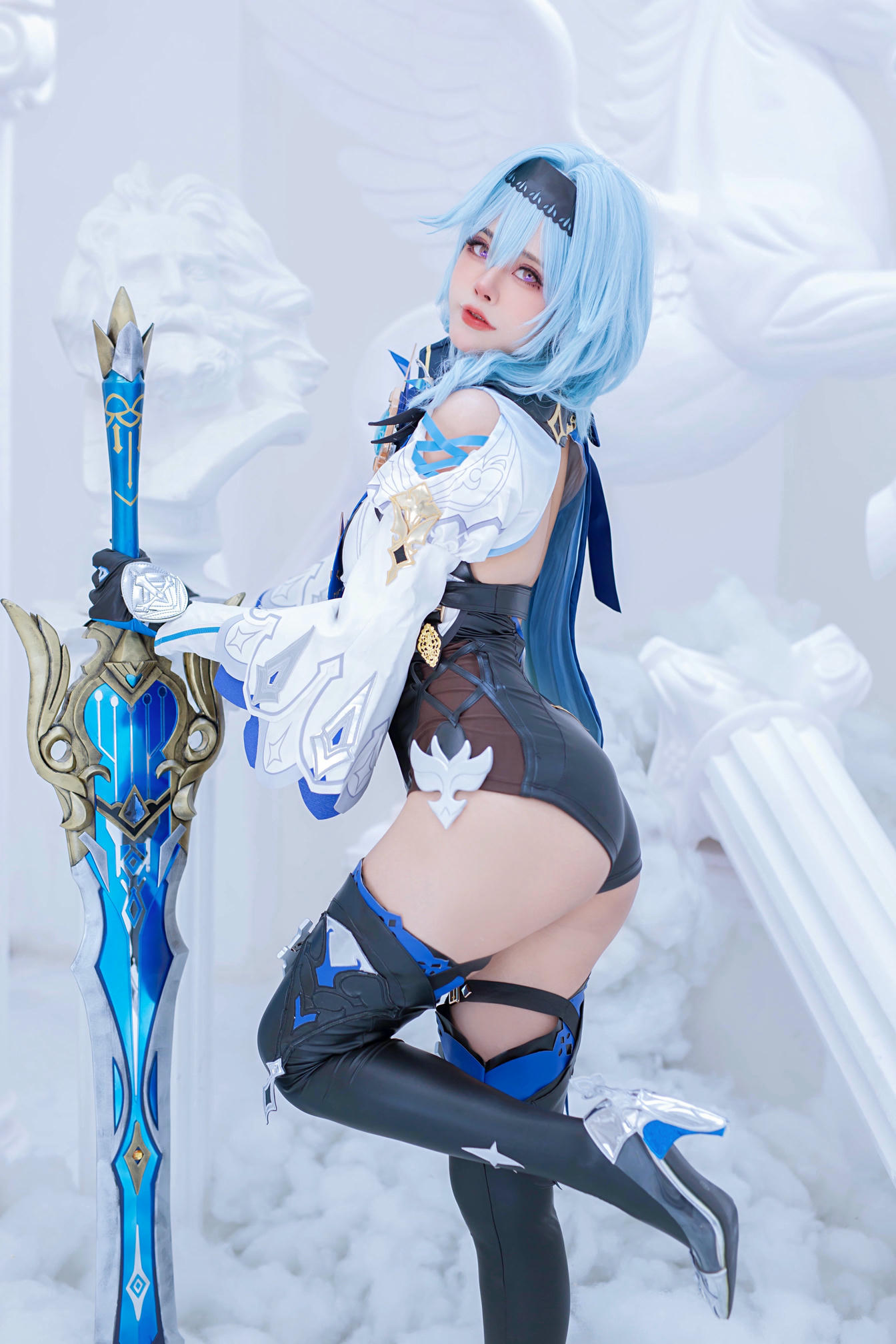 日本coser-Byoru NO.070 Eula HD [35P-89MB]_第1集