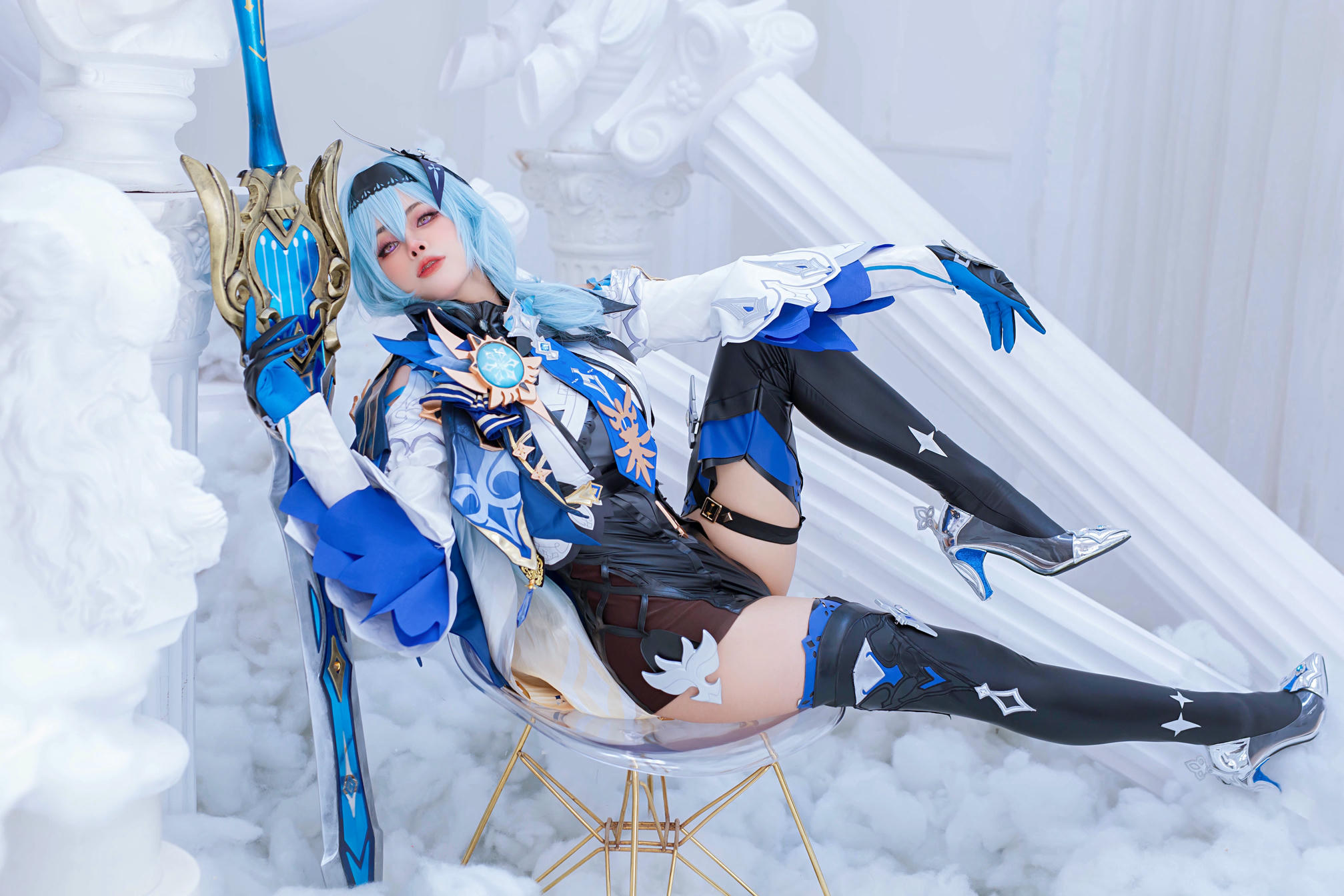日本coser-Byoru NO.070 Eula HD [35P-89MB]_第1集
