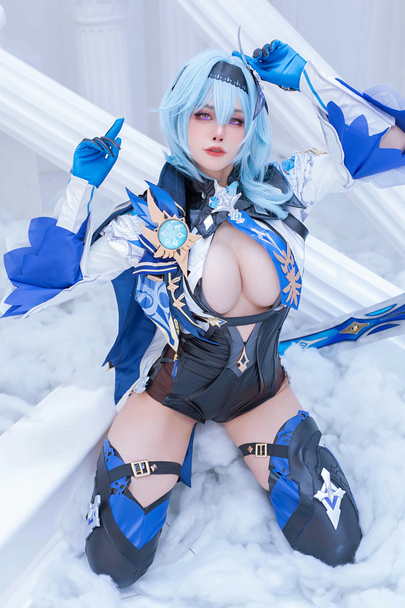 日本coser-Byoru NO.070 Eula HD [35P-89MB]_第2集