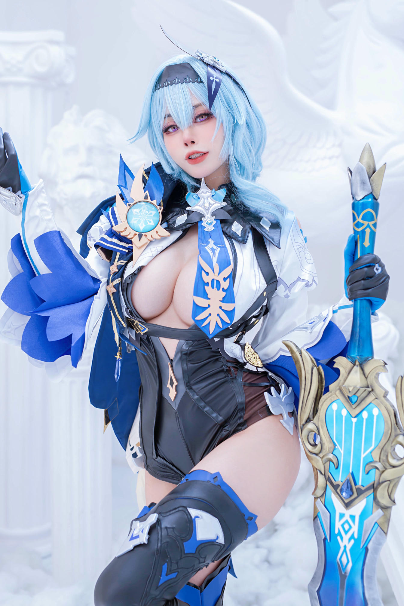 日本coser-Byoru NO.070 Eula HD [35P-89MB]_第2集