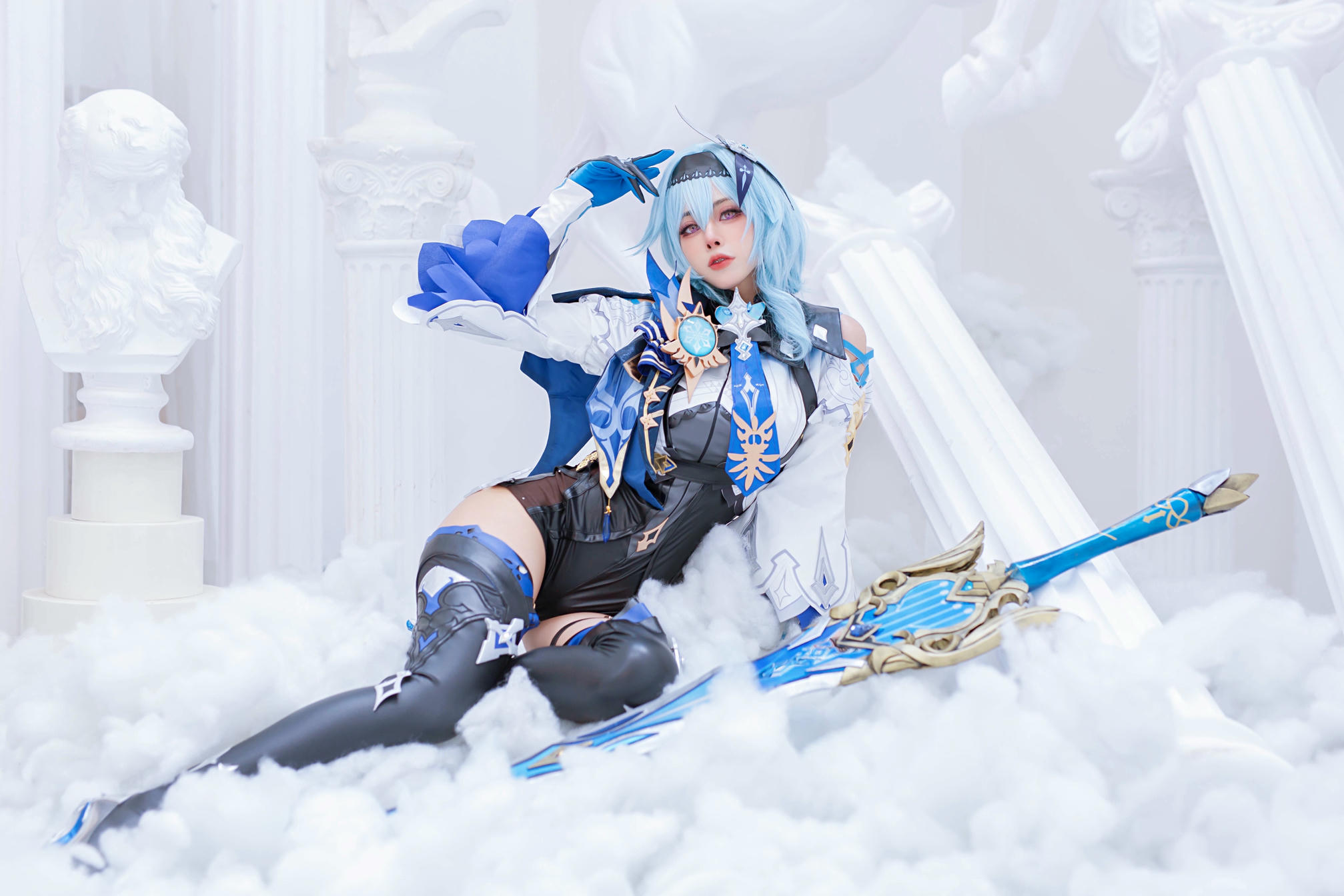 日本coser-Byoru NO.070 Eula HD [35P-89MB]_第2集