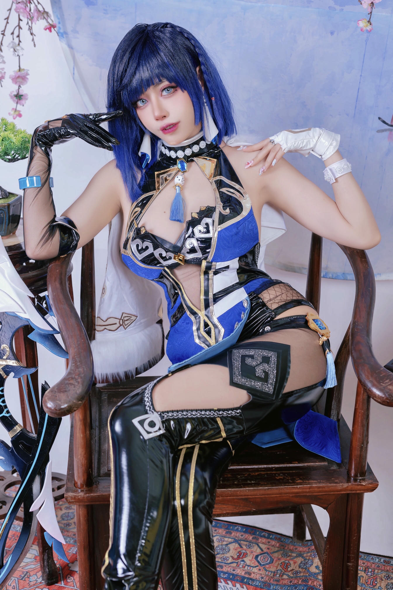 日本coser-Byoru NO.071 Yelan [78P-144MB]_第1集