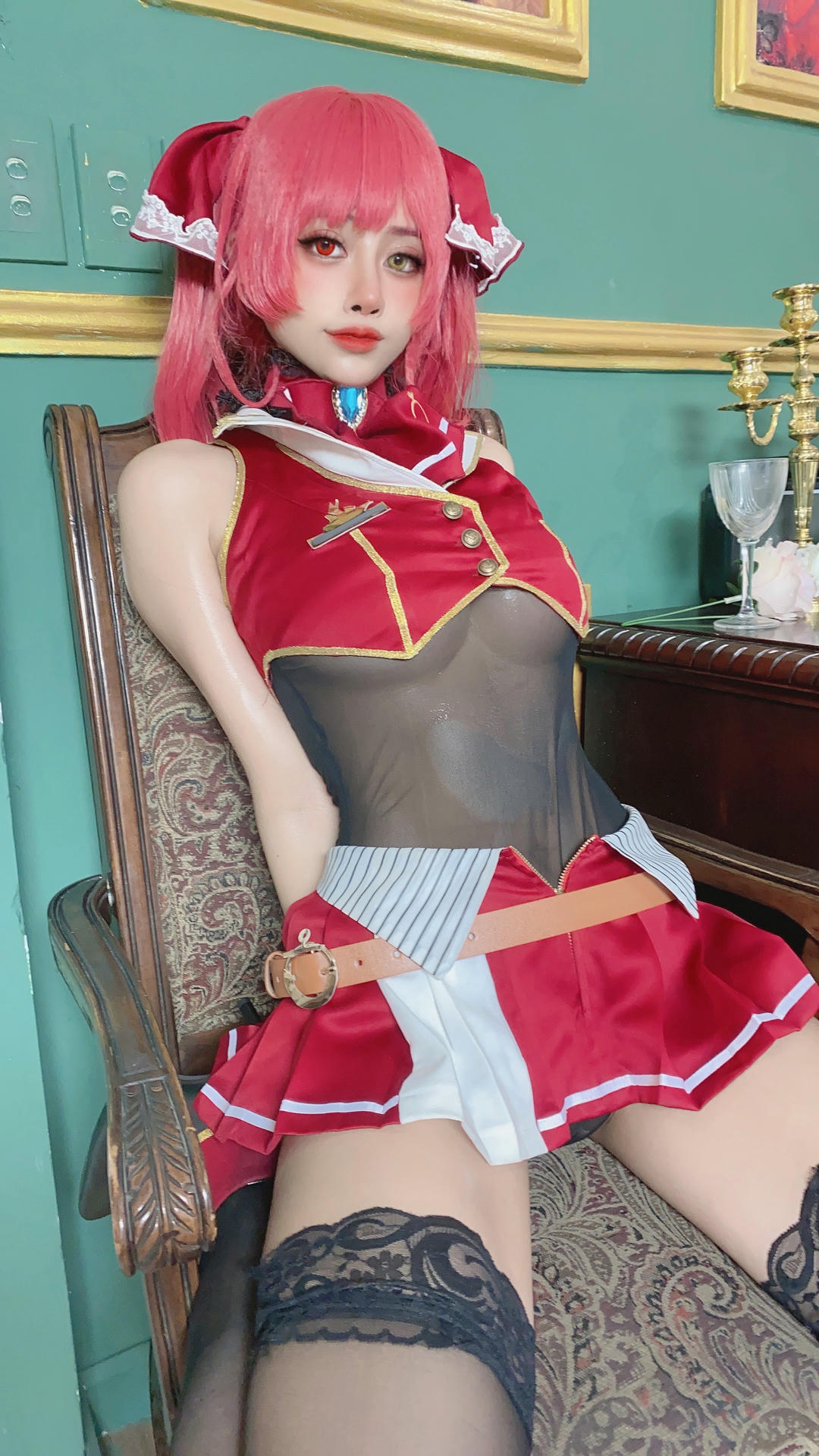 日本coser-Byoru NO.081 Houshou Marine (Hololive) [58P17V 904MB]_第1集