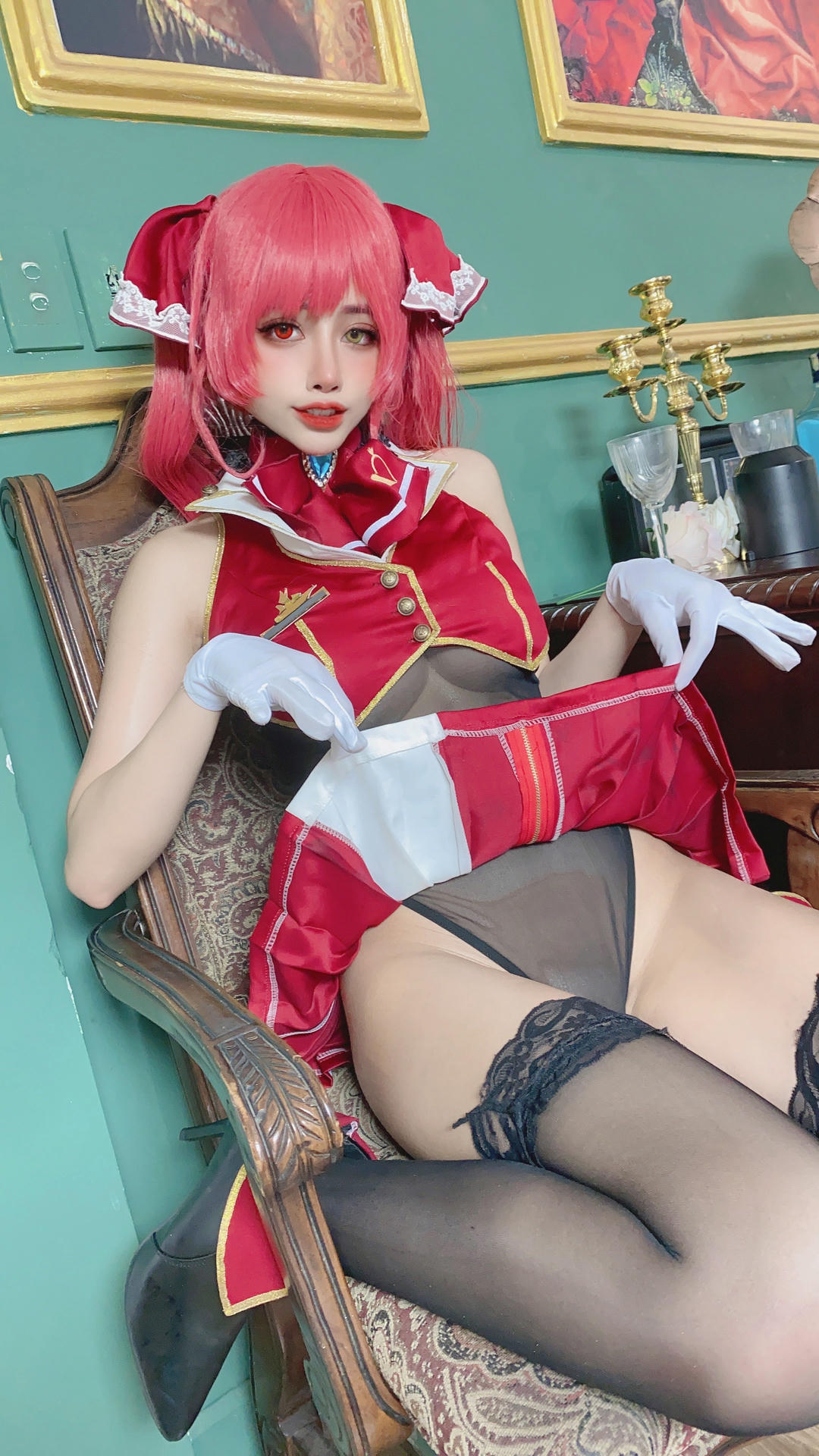 日本coser-Byoru NO.081 Houshou Marine (Hololive) [58P17V 904MB]_第1集