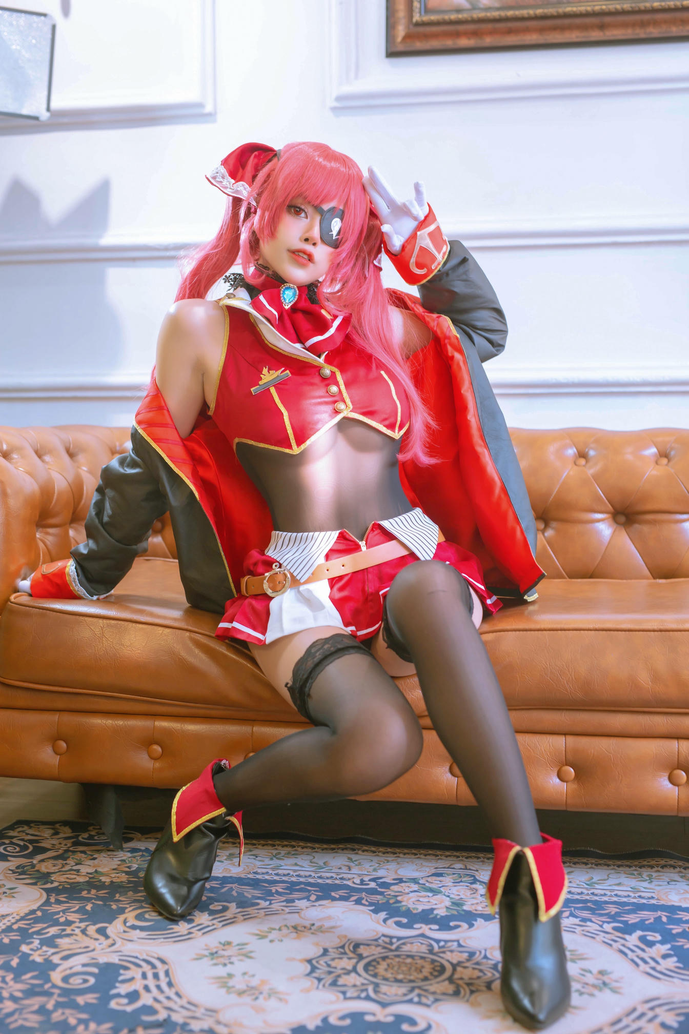日本coser-Byoru NO.081 Houshou Marine (Hololive) [58P17V 904MB]_第3集