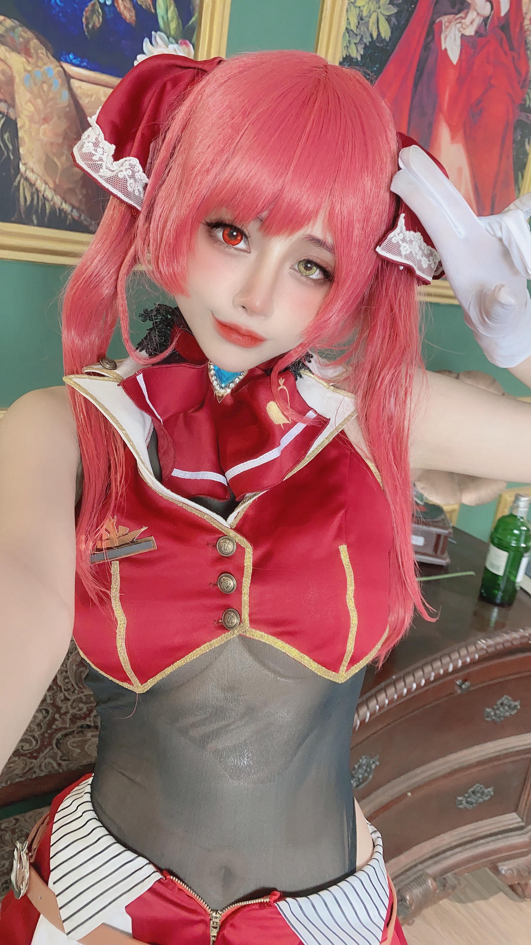 日本coser-Byoru NO.081 Houshou Marine (Hololive) [58P17V 904MB]_第1集