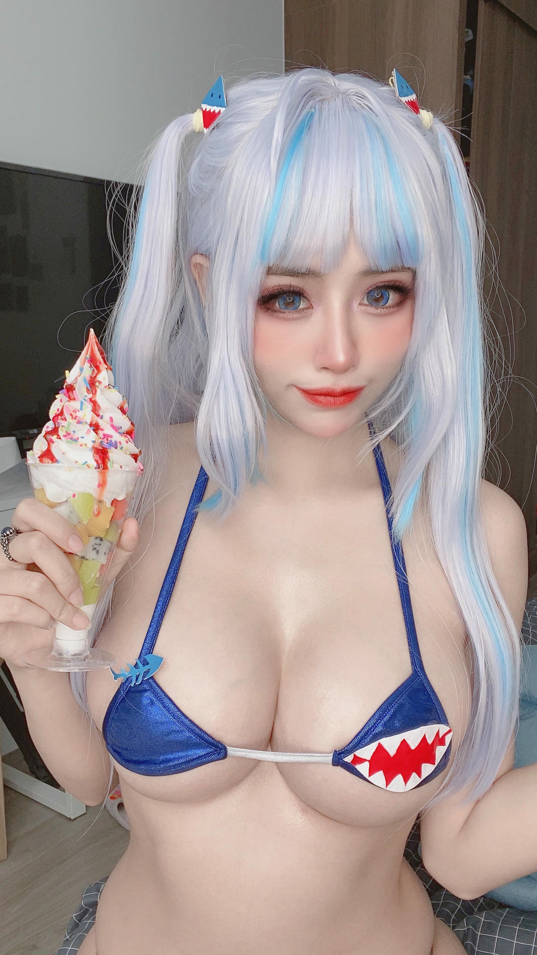 日本coser-Byoru NO.090 Gawr Gura [91P-147MB]_第4集
