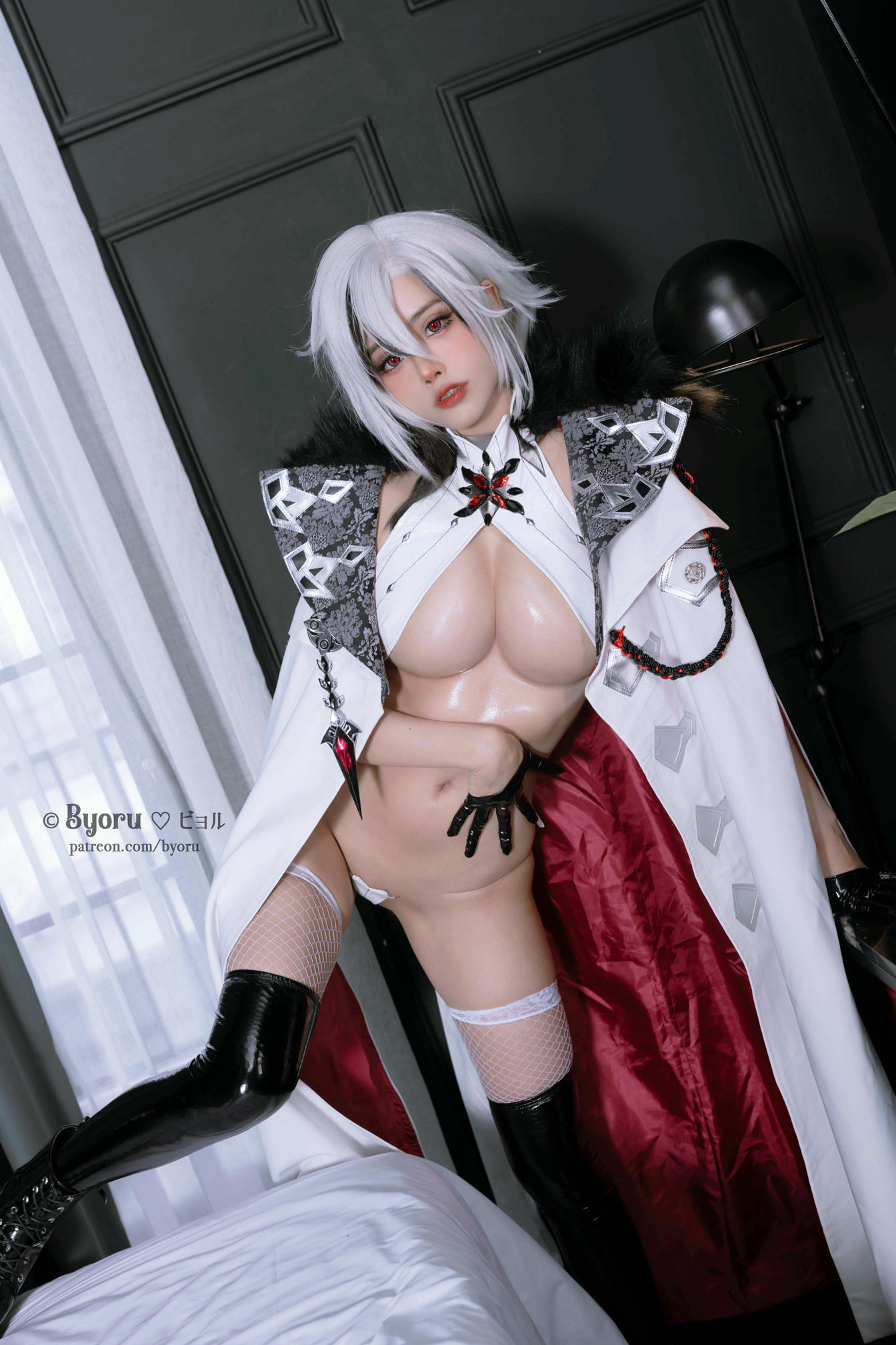日本coser-Byoru NO.091 Arlecchino 原神 阿蕾奇诺 [59P 169MB]_第1集