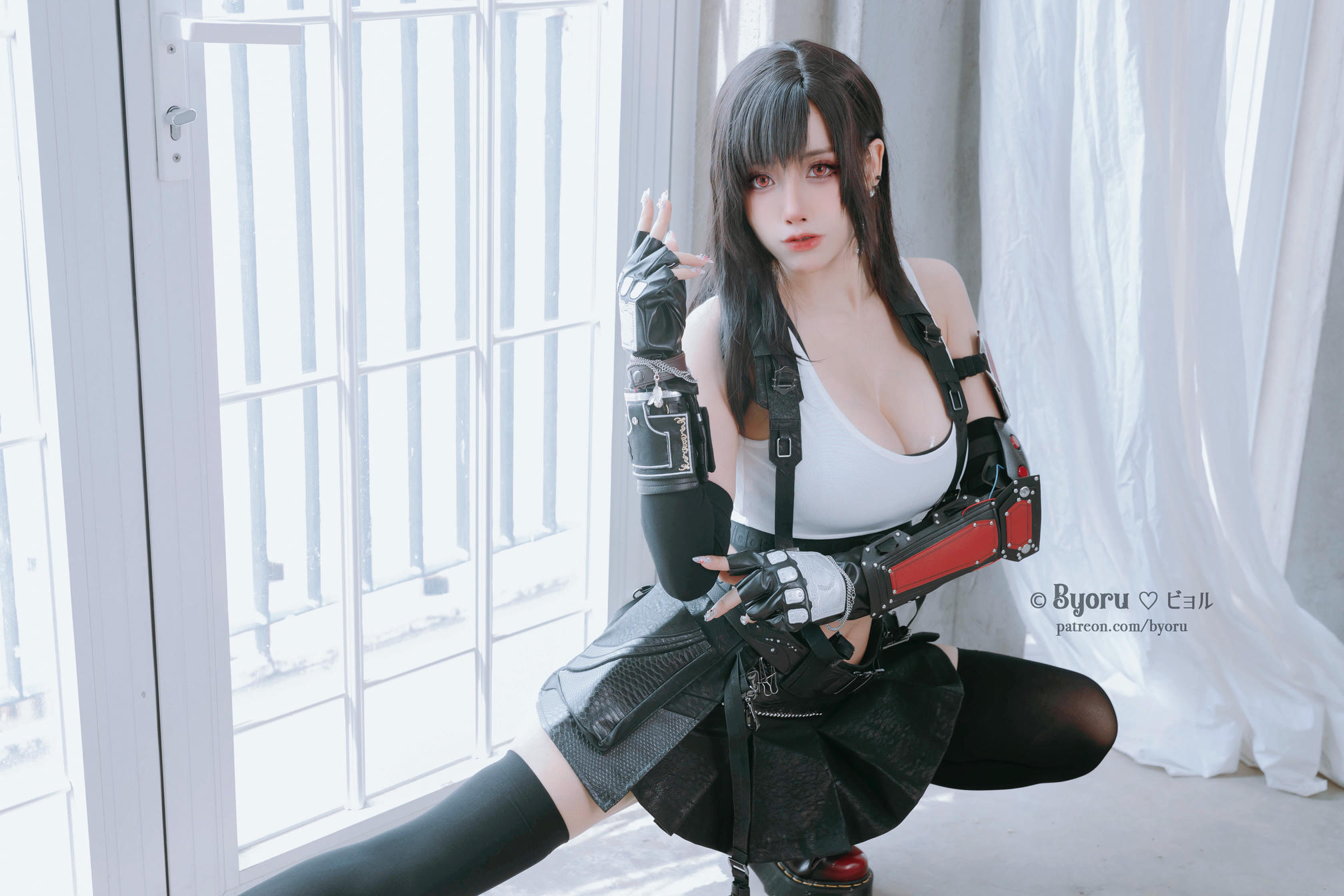 日本coser-Byoru NO.093 Tifa 蒂法 [86P7V 2GB]_第1集
