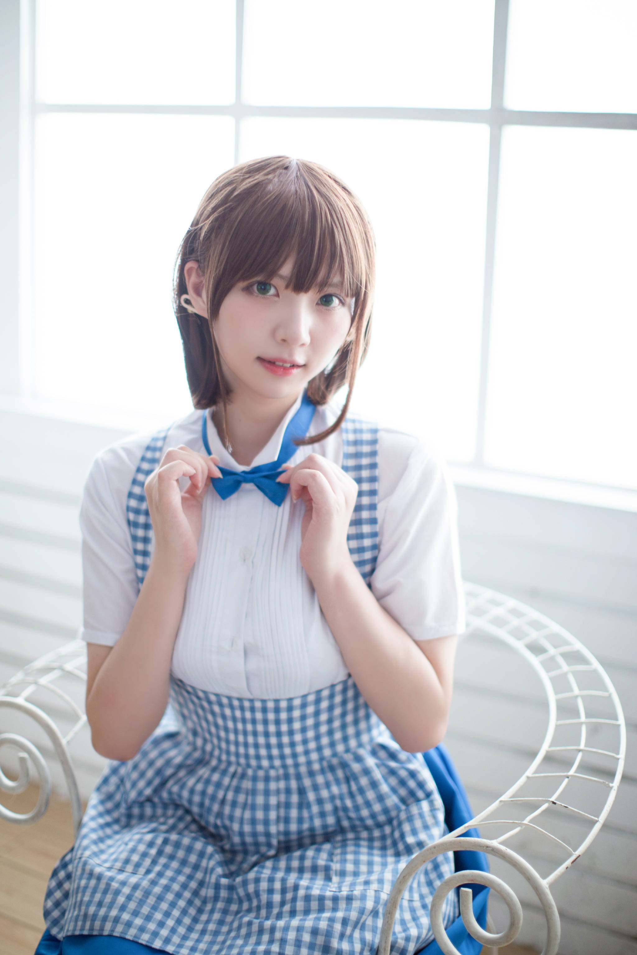 闪月半 NO.003 加藤惠制服[17P74MB]_第1集