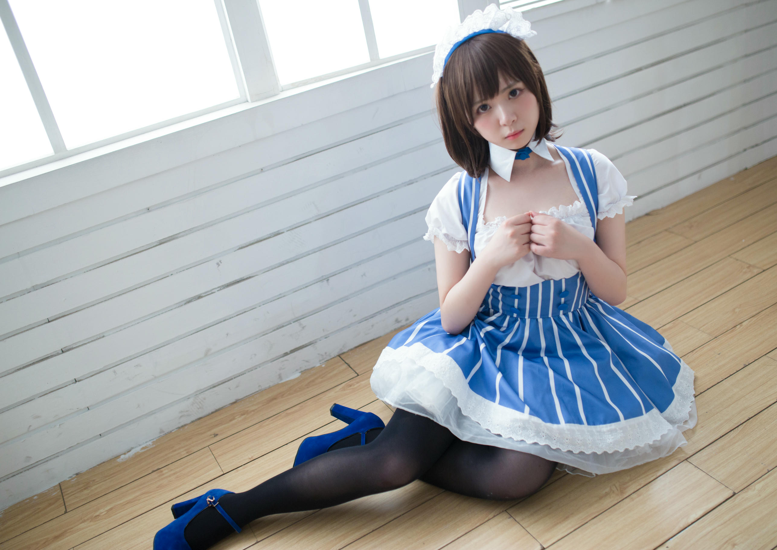 闪月半 NO.003 加藤惠制服[17P74MB]_第1集