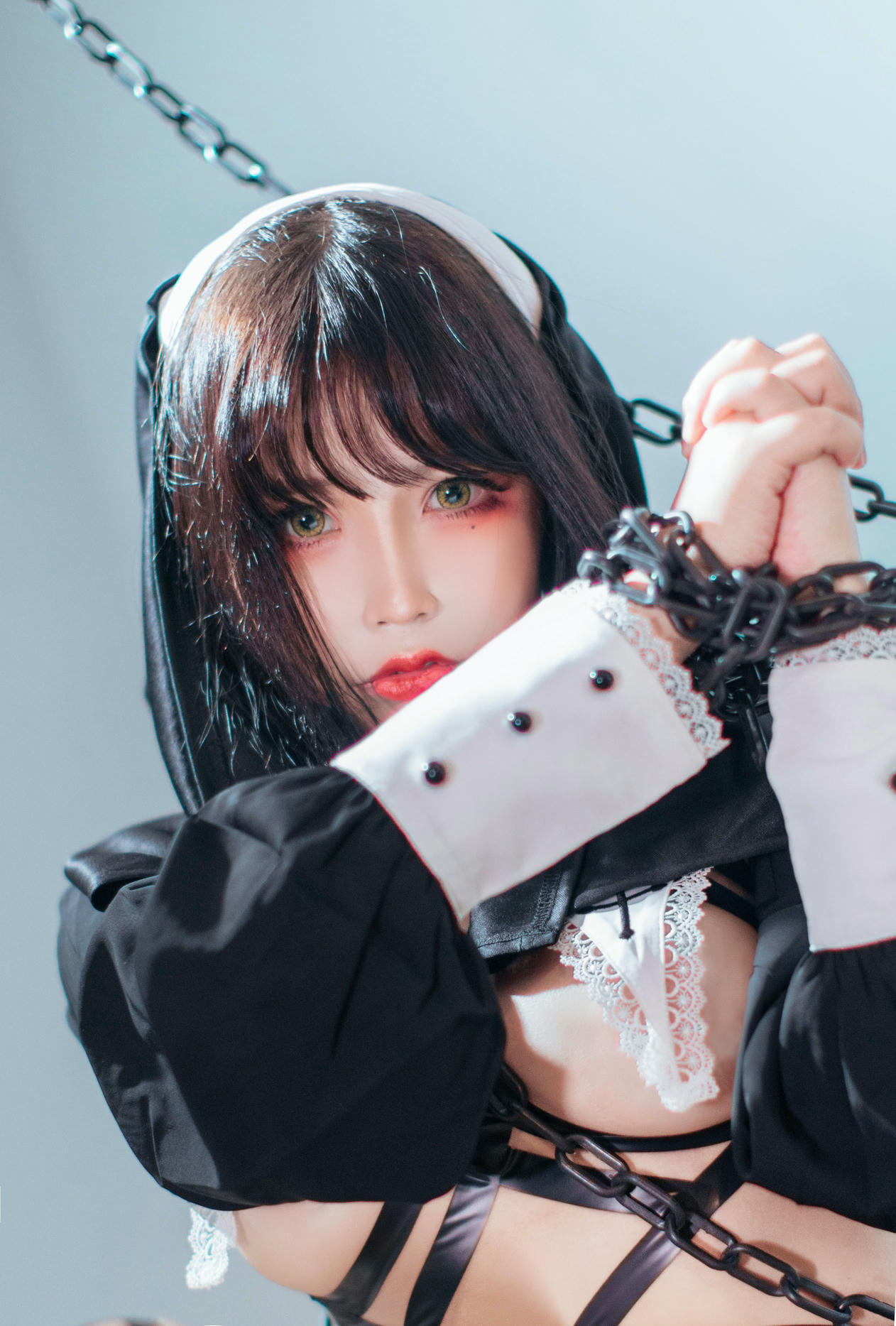 抱走莫子aa NO.007 黑色修女 (44P)_第2集