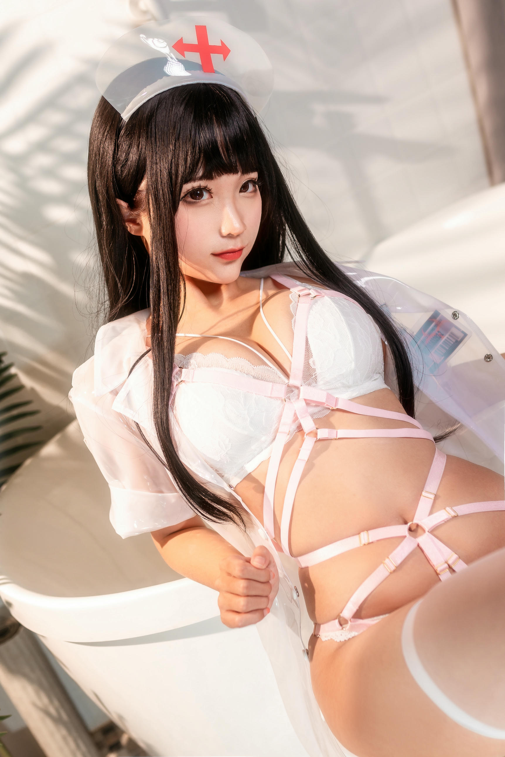蠢沫沫 NO.109 胶衣护士 白 [40P-444MB]_第1集