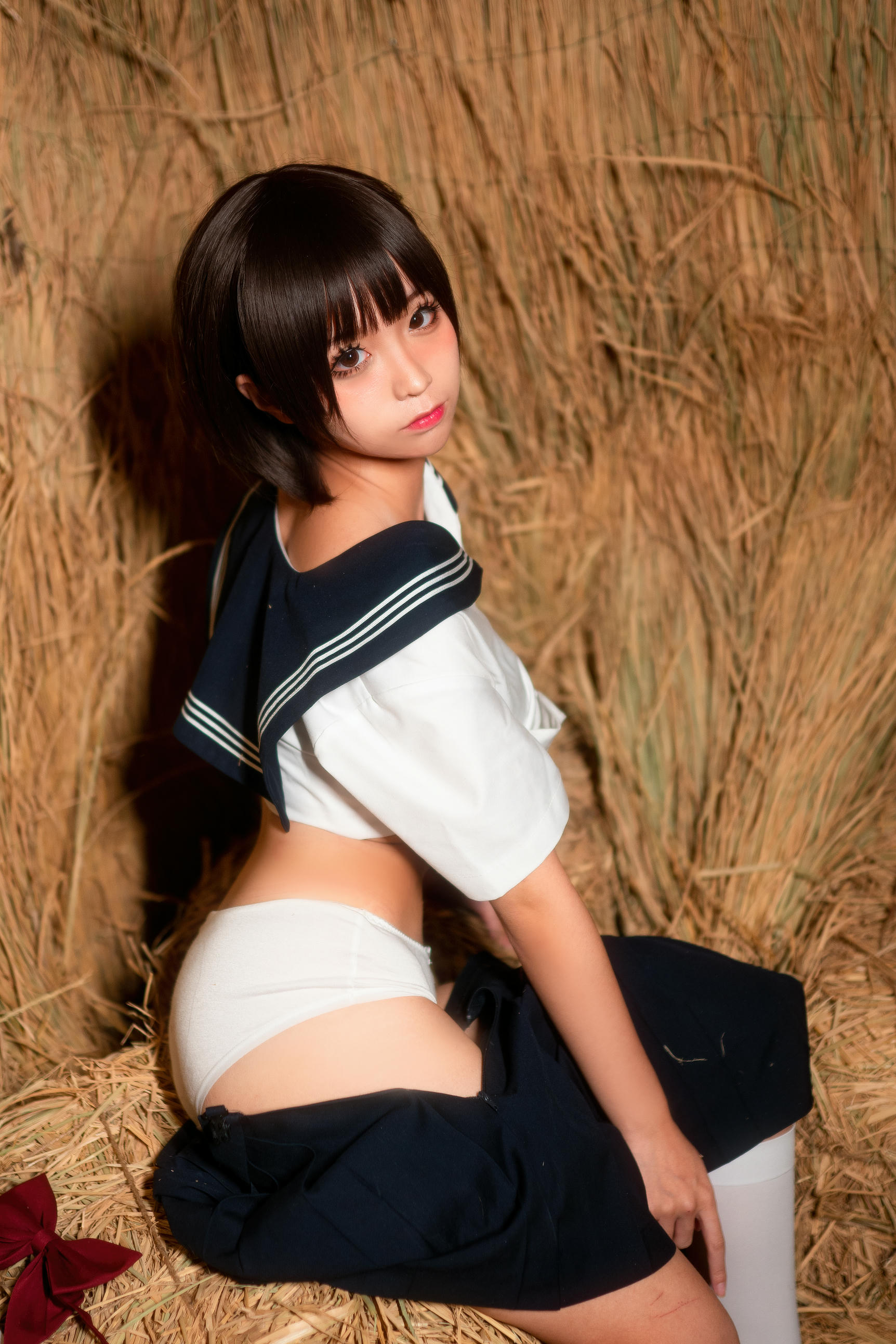 蠢沫沫 NO.012 稻草 [50P 606MB]_第1集