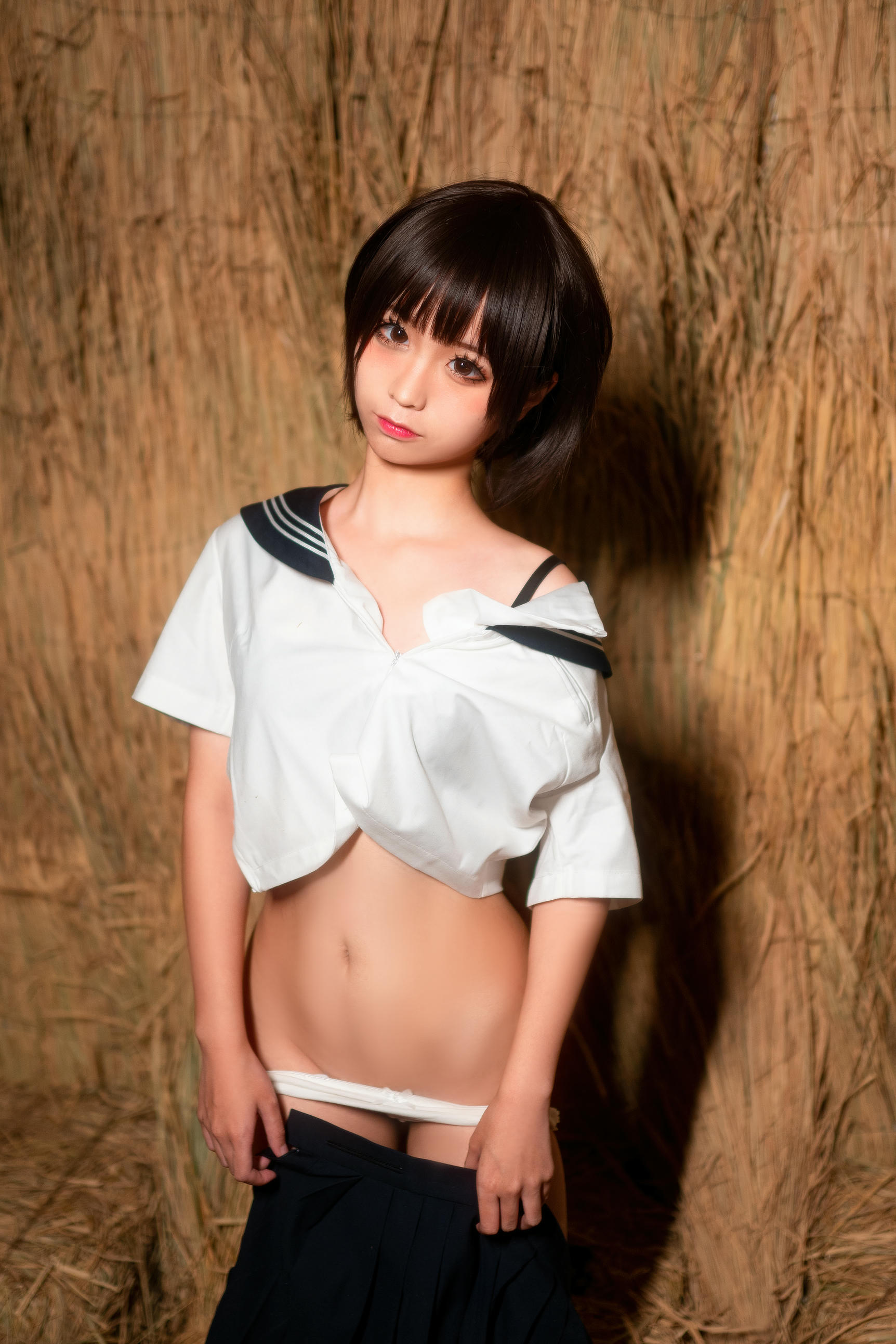 蠢沫沫 NO.012 稻草 [50P 606MB]_第1集
