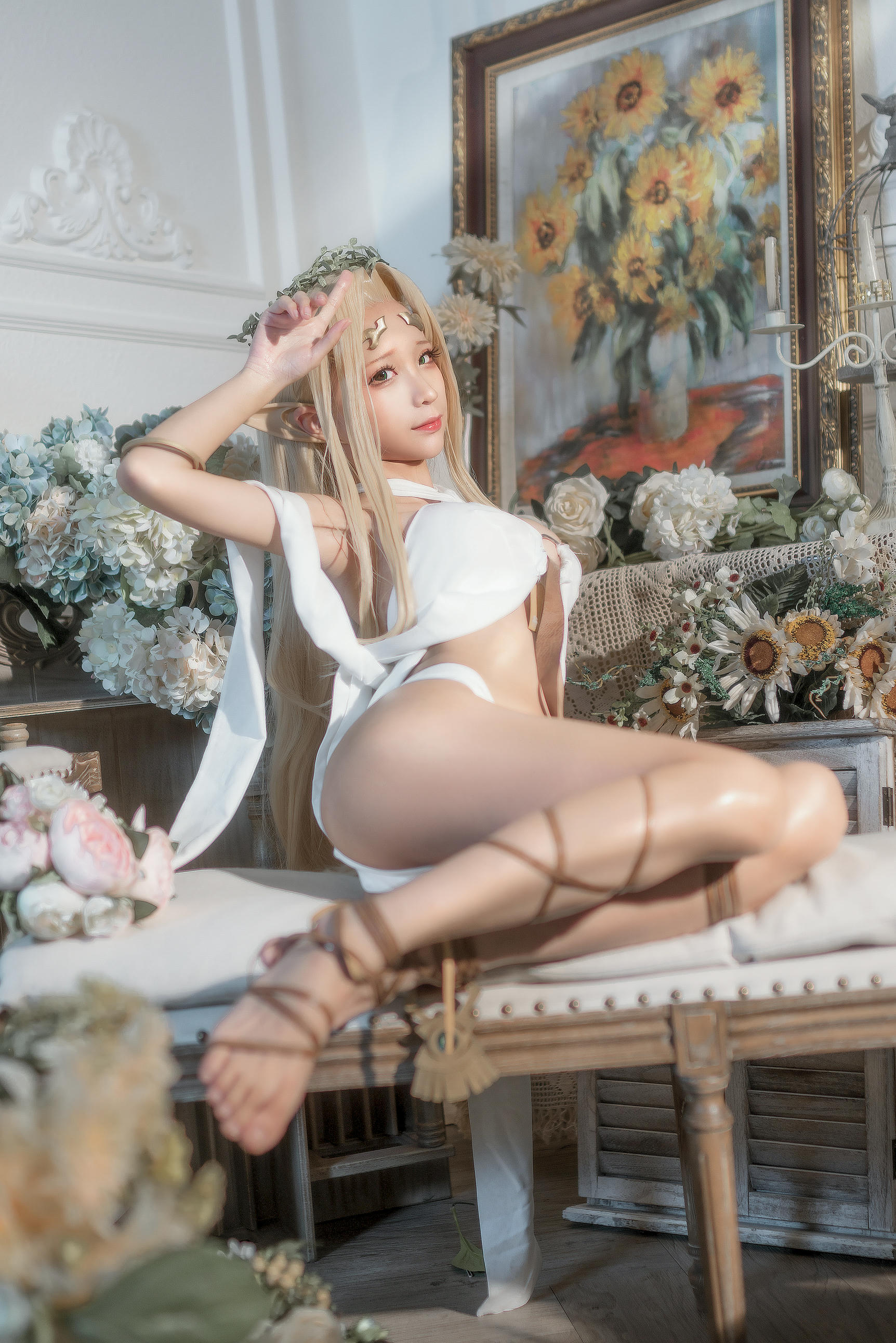 蠢沫沫 NO.118 白精灵 原设 [52P-659MB]_第2集
