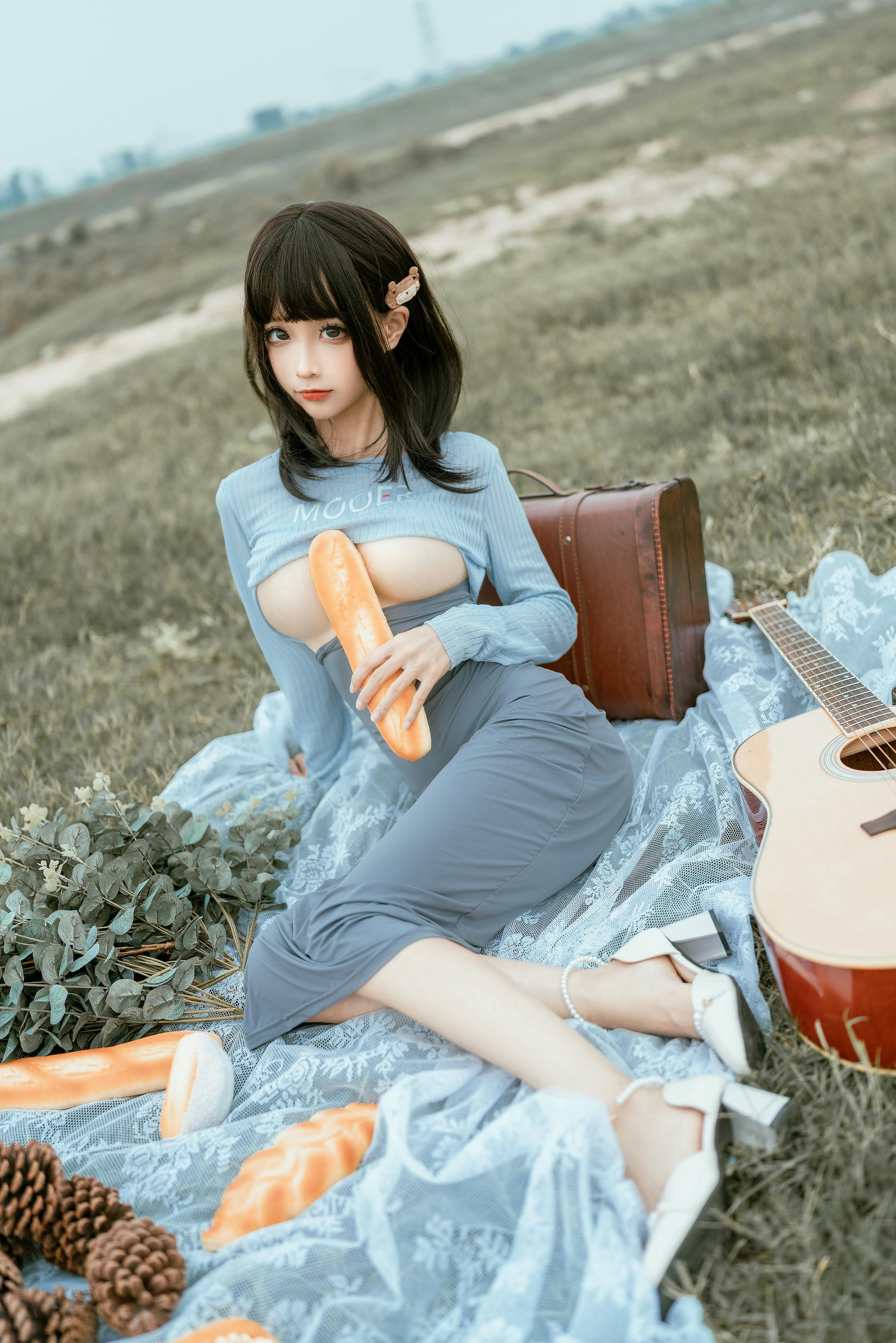 蠢沫沫 NO.119 吉他妹妹 [50P-629MB]_第1集