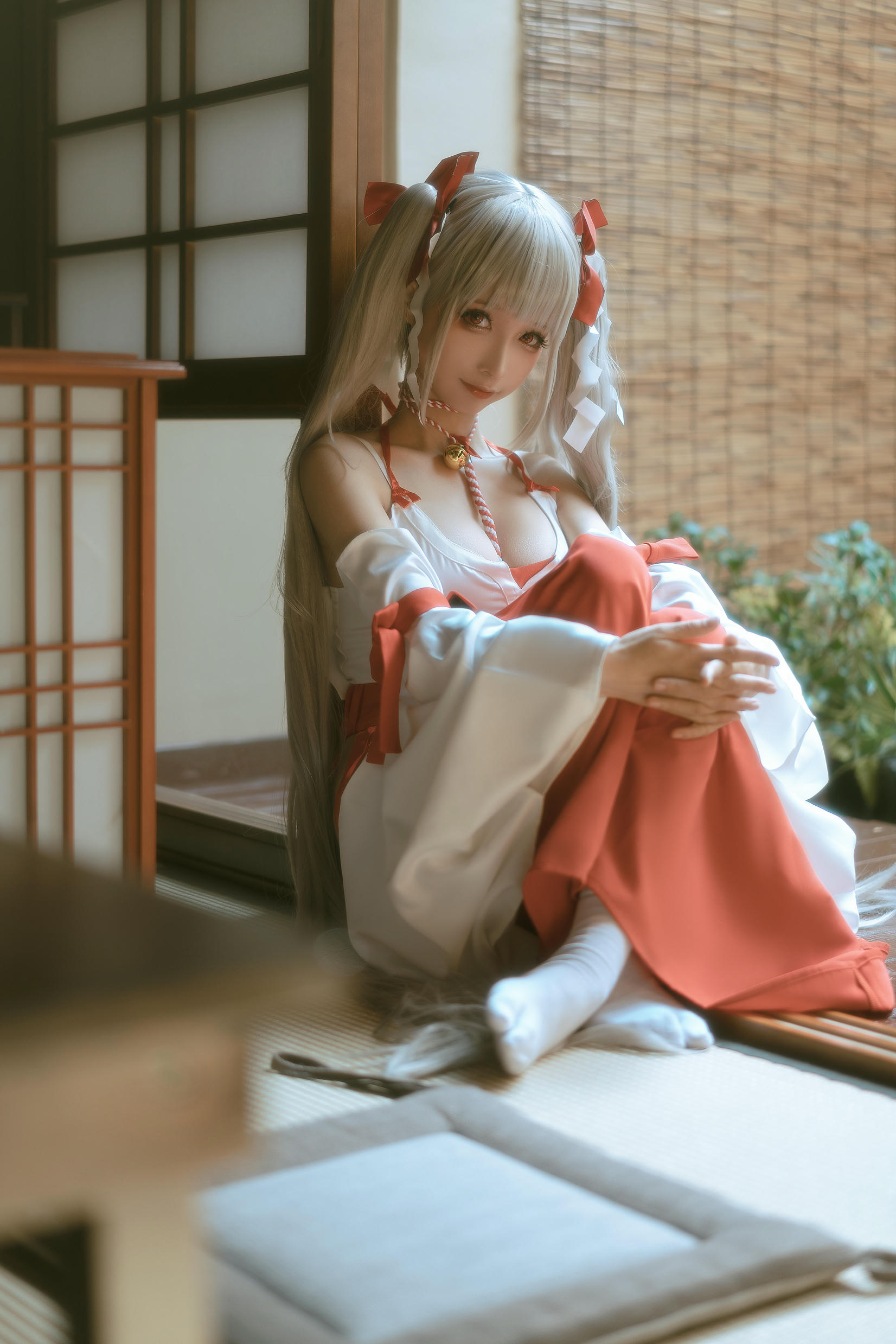 蠢沫沫 NO.130 可畏  巫女 [55P 787MB]_第1集