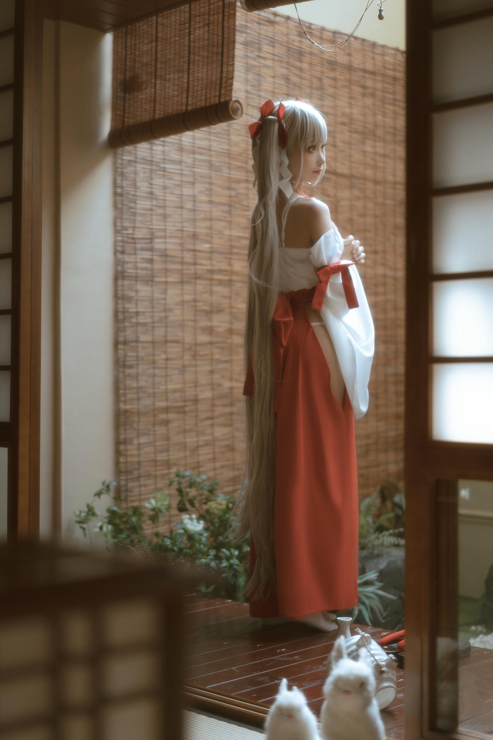 蠢沫沫 NO.130 可畏  巫女 [55P 787MB]_第2集
