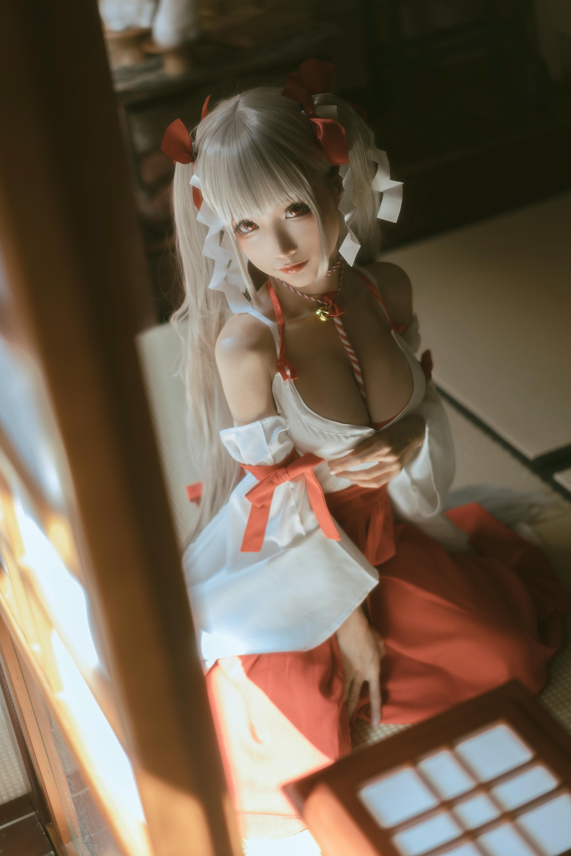 蠢沫沫 NO.130 可畏  巫女 [55P 787MB]_第2集