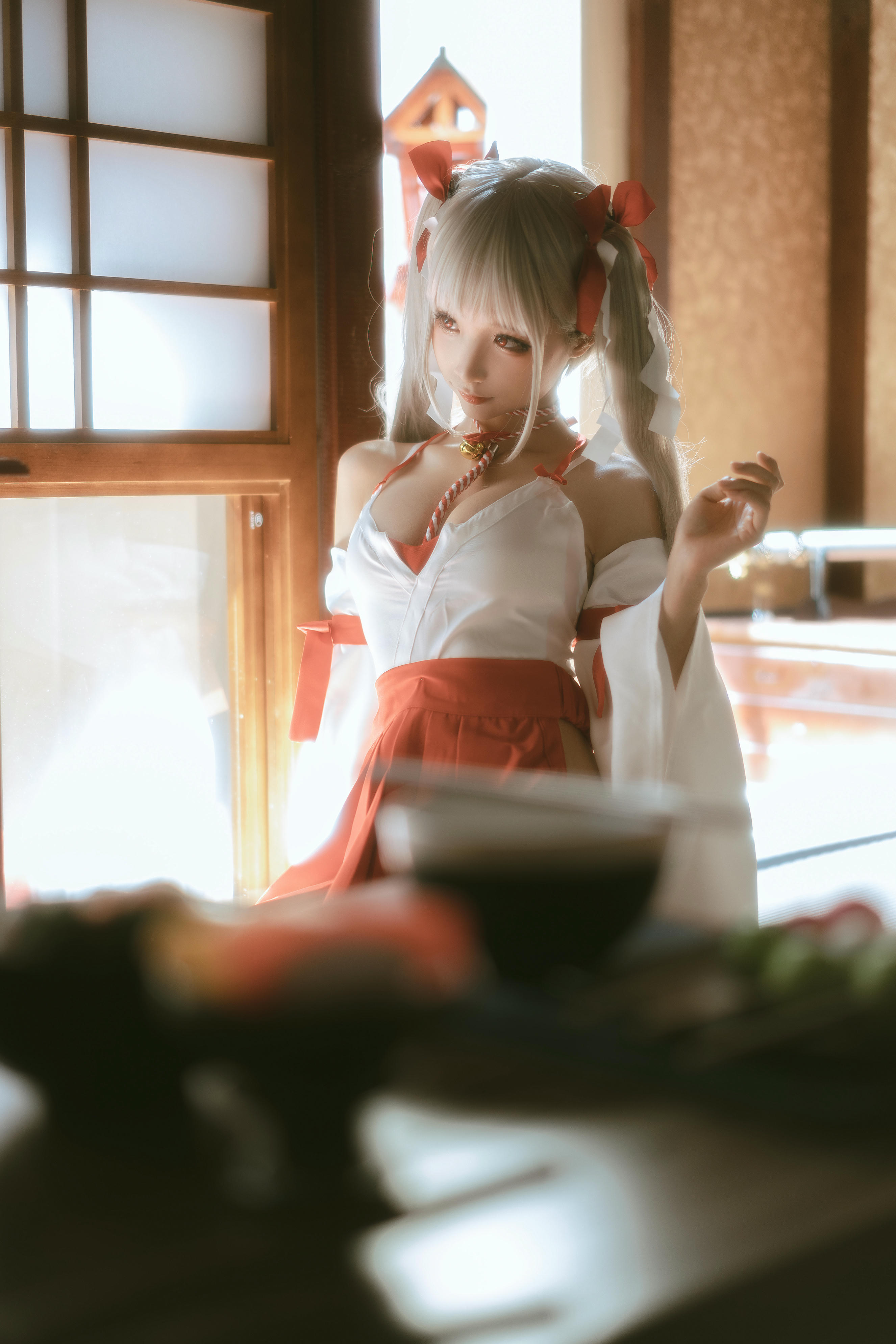 蠢沫沫 NO.130 可畏  巫女 [55P 787MB]_第2集