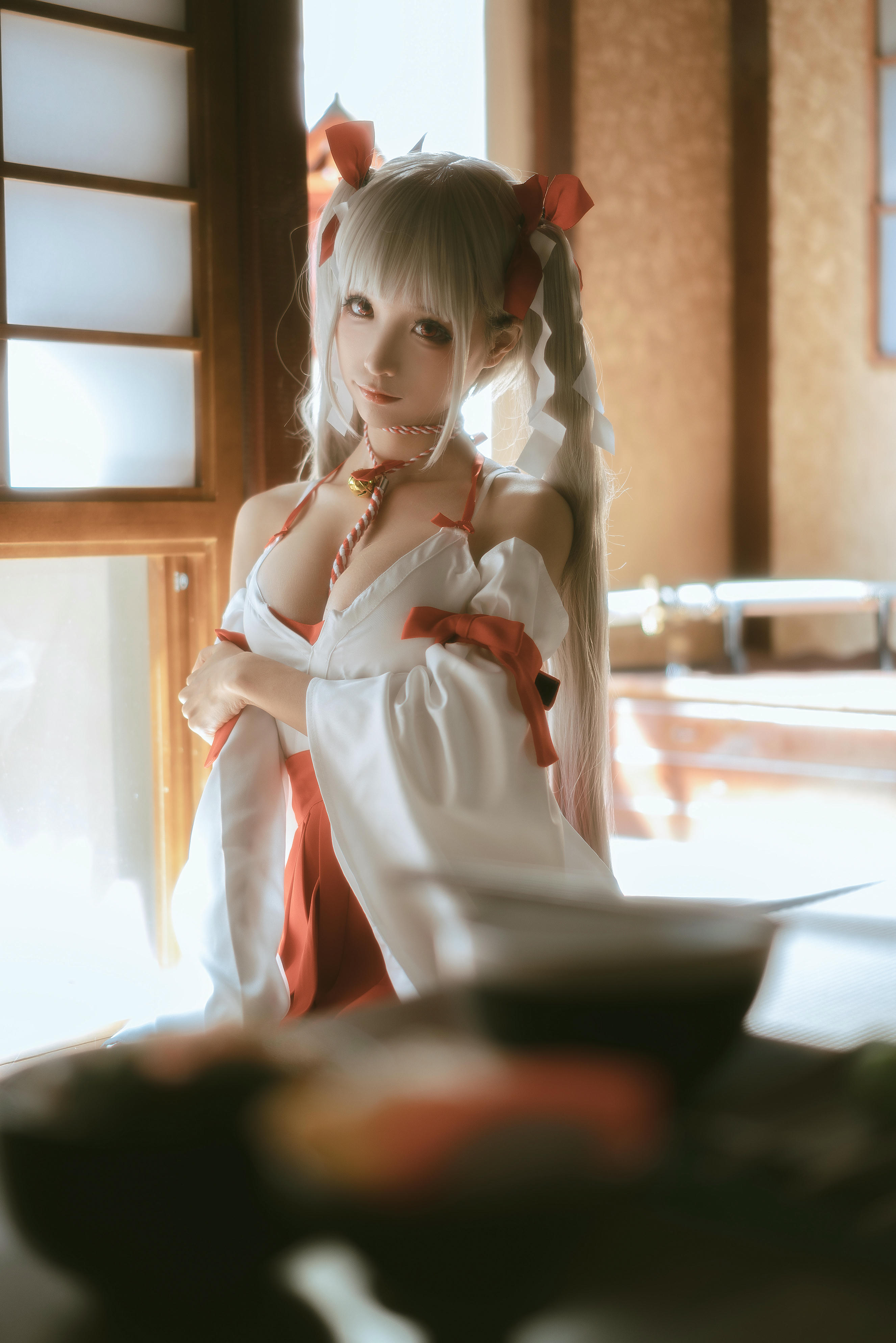 蠢沫沫 NO.130 可畏  巫女 [55P 787MB]_第2集