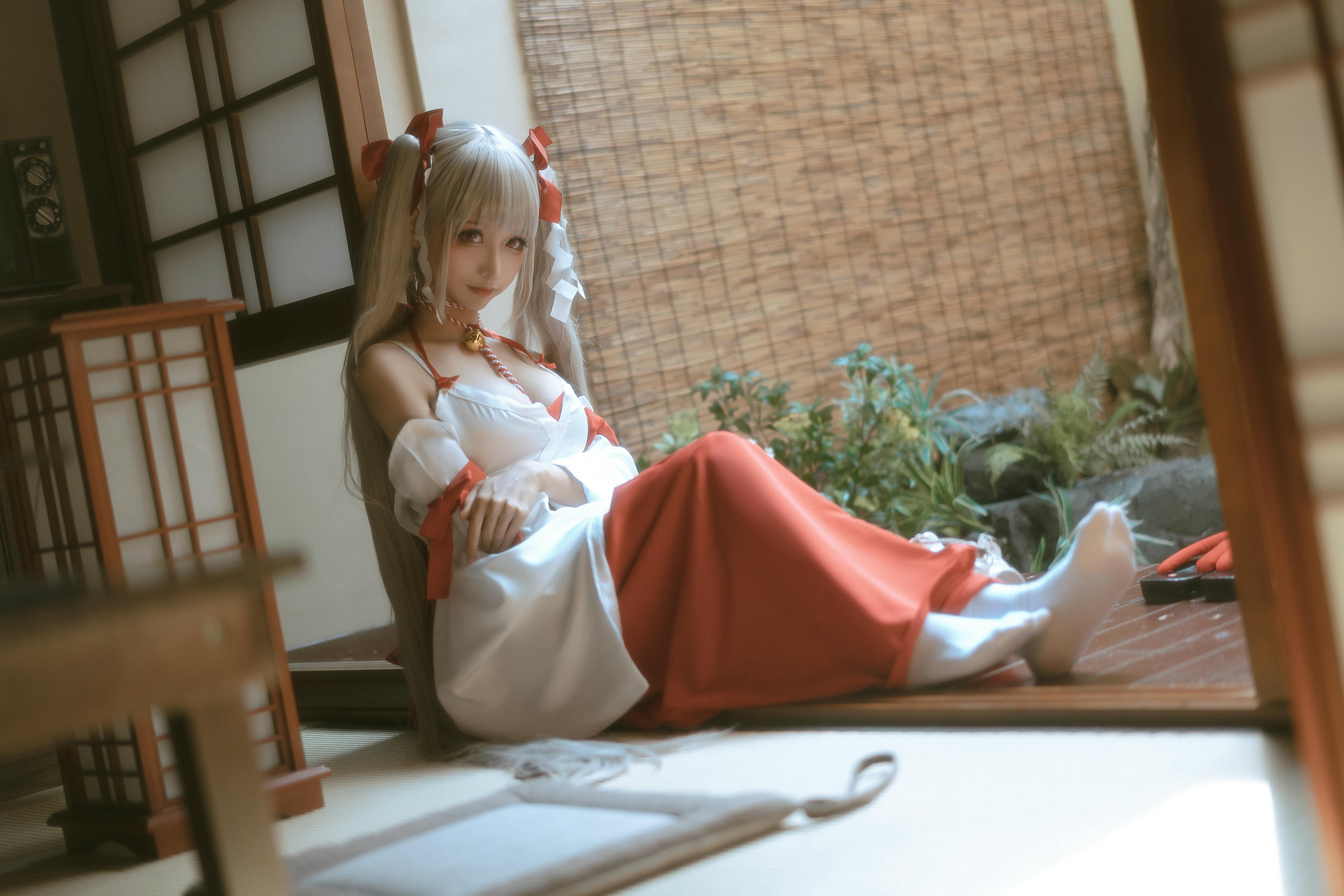 蠢沫沫 NO.130 可畏  巫女 [55P 787MB]_第1集