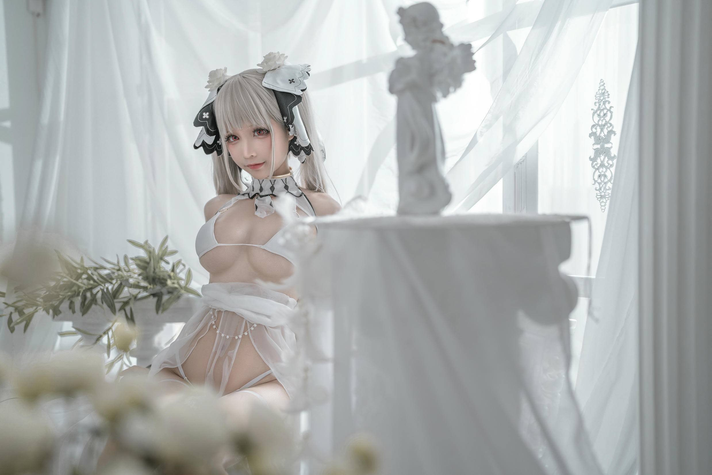 蠢沫沫 NO.131 可畏 婚纱[57P 574MB]_第2集