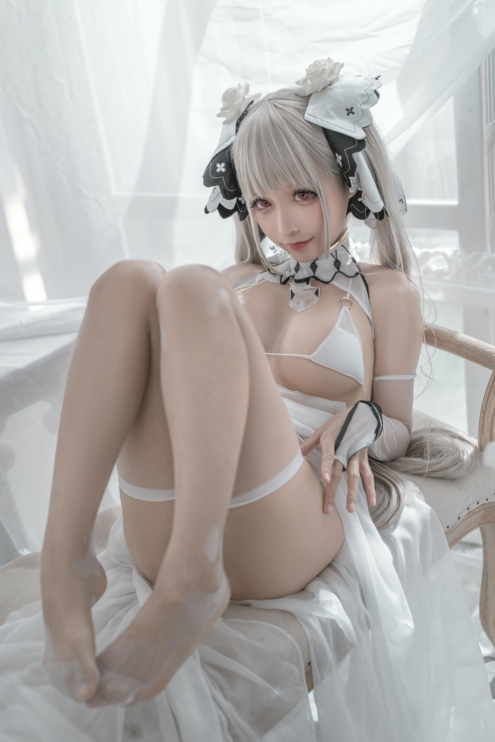 蠢沫沫 NO.131 可畏 婚纱[57P 574MB]_第2集