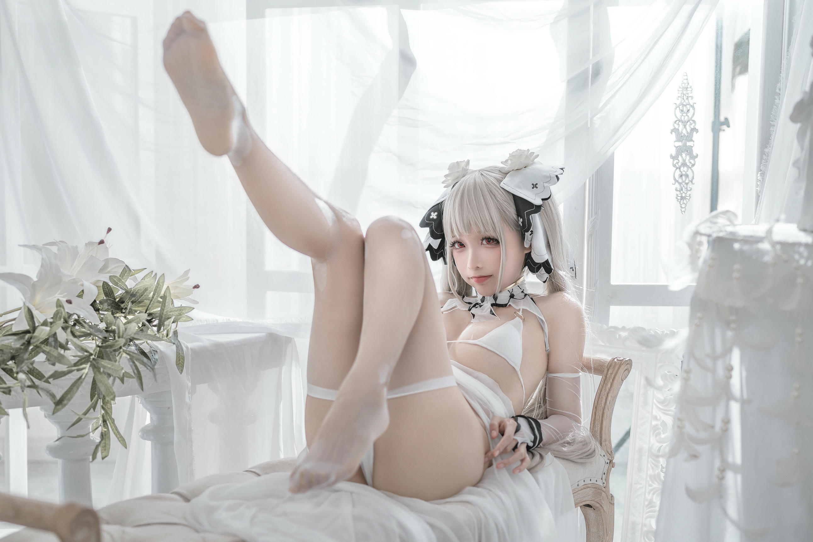 蠢沫沫 NO.131 可畏 婚纱[57P 574MB]_第2集