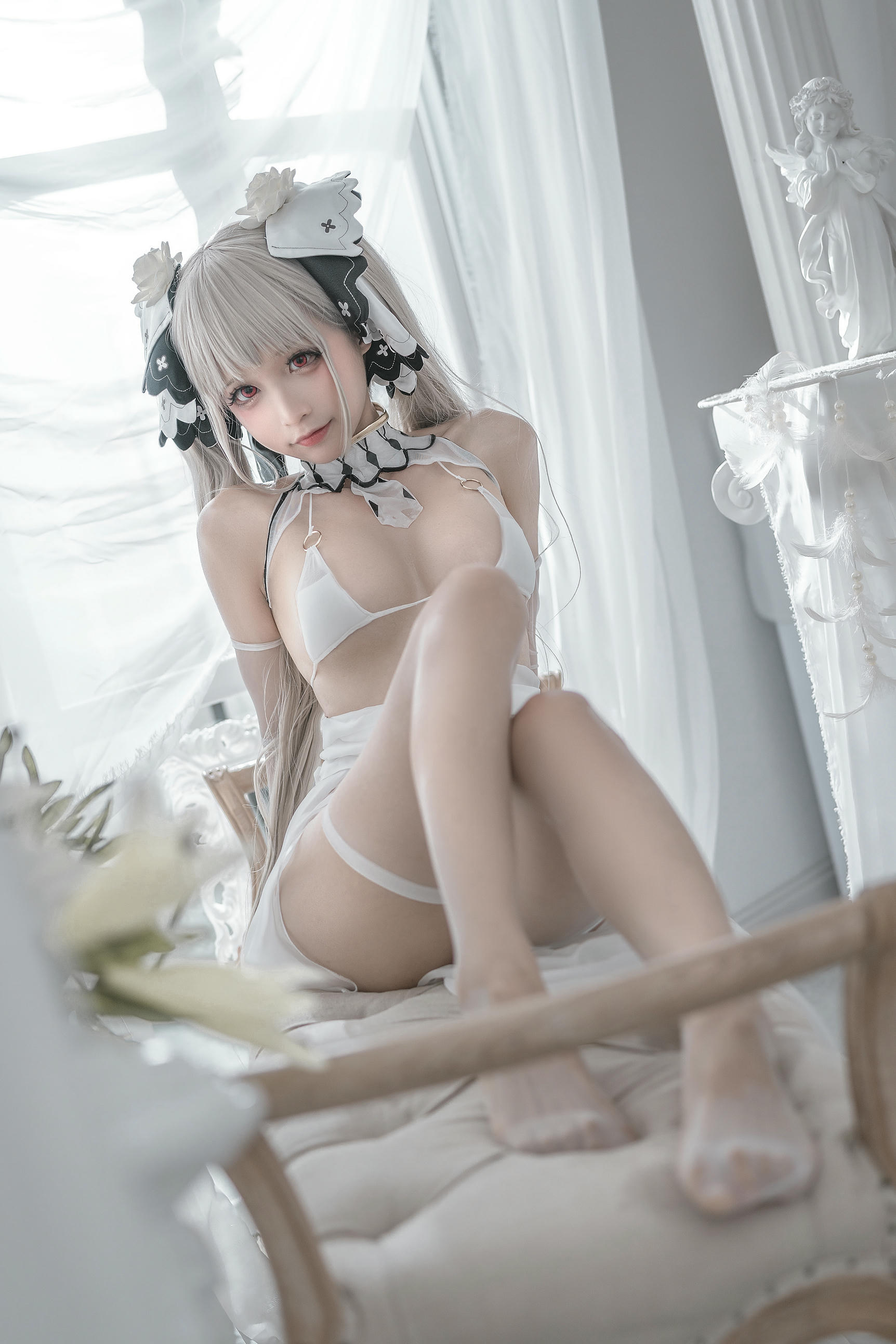 蠢沫沫 NO.131 可畏 婚纱[57P 574MB]_第3集