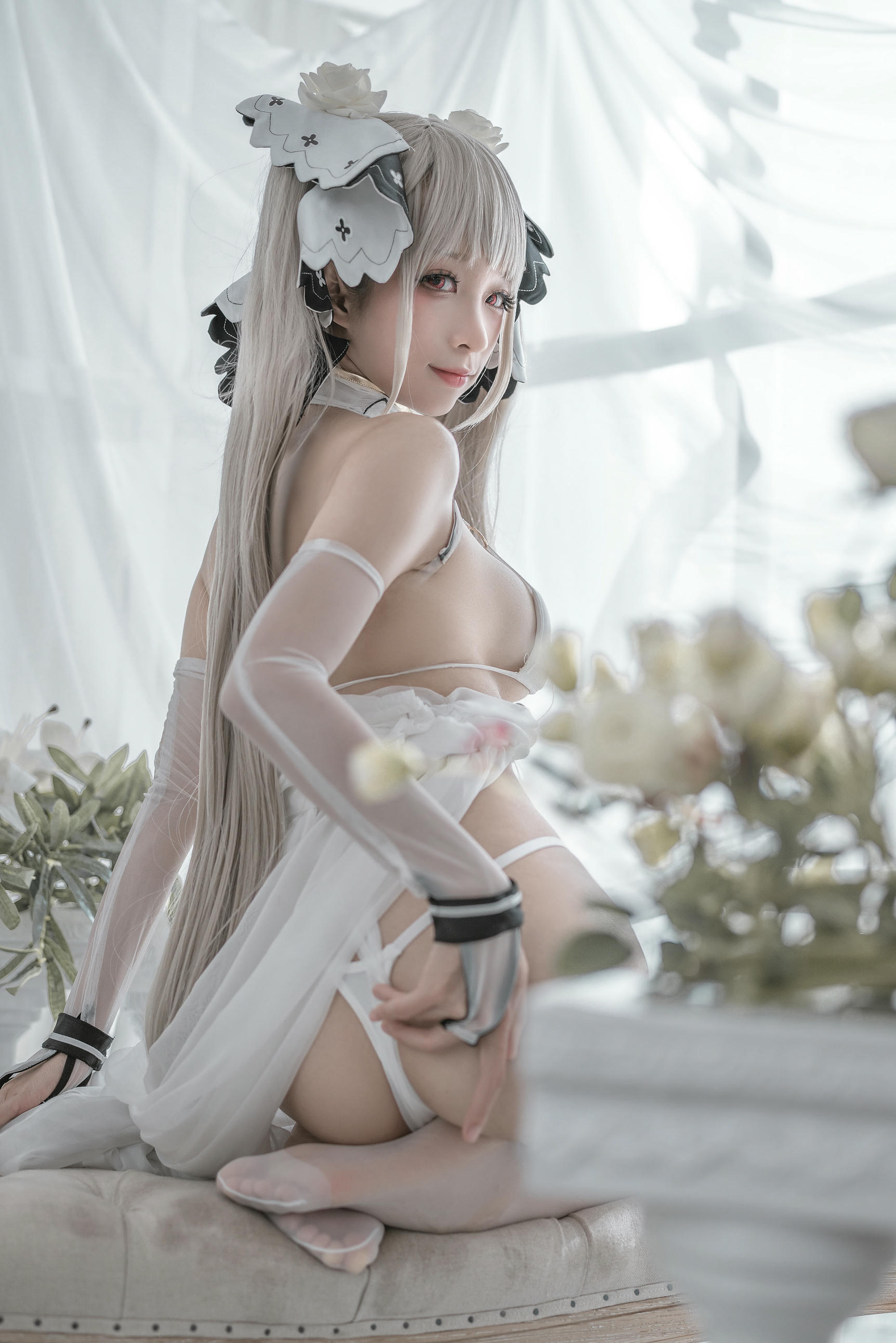 蠢沫沫 NO.131 可畏 婚纱[57P 574MB]_第3集