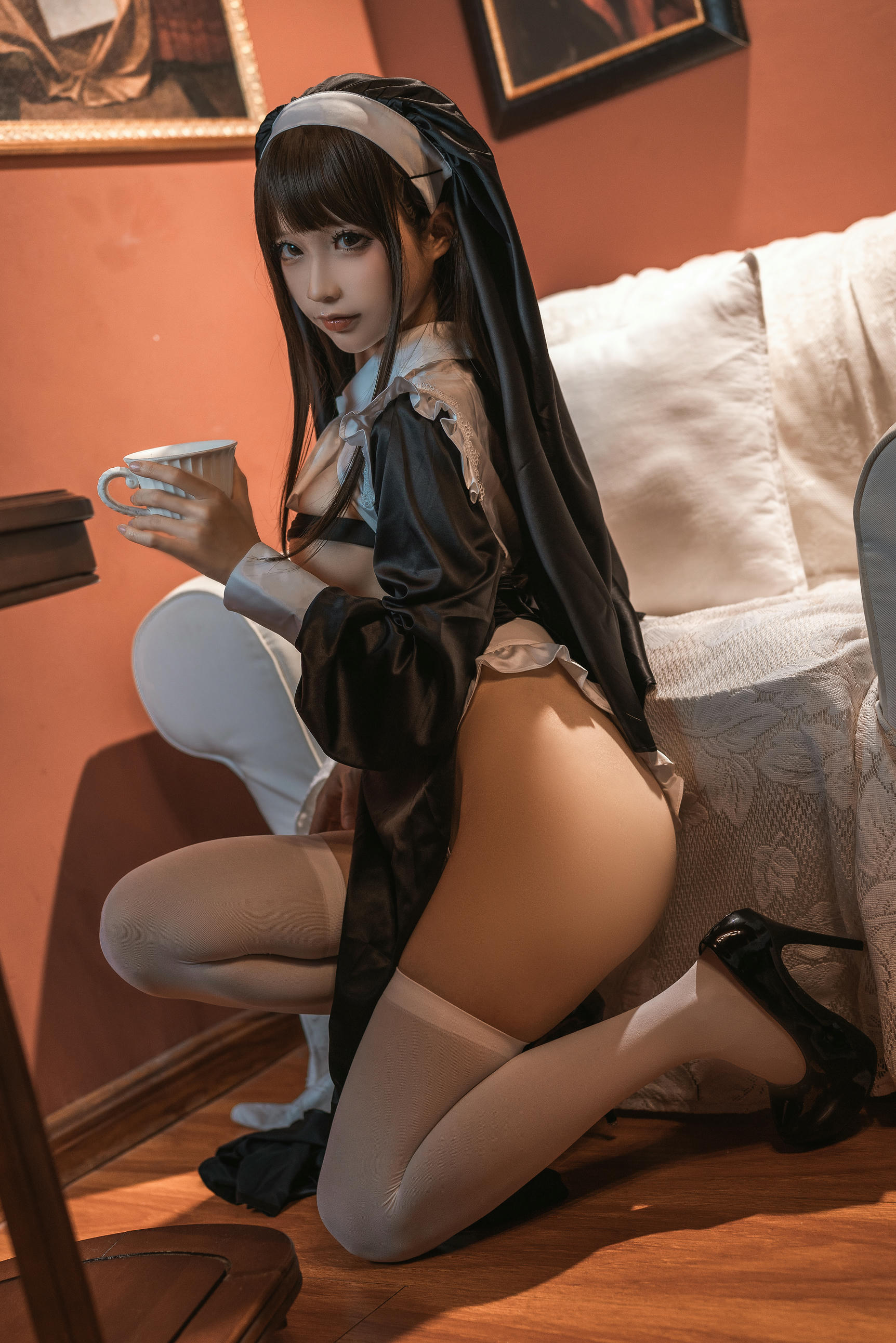 蠢沫沫 NO.142 仆-修女 [42P-656MB]_第1集