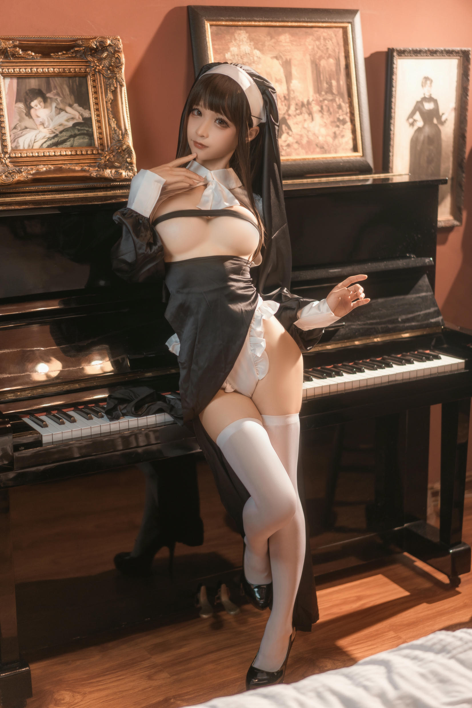 蠢沫沫 NO.142 仆-修女 [42P-656MB]_第1集