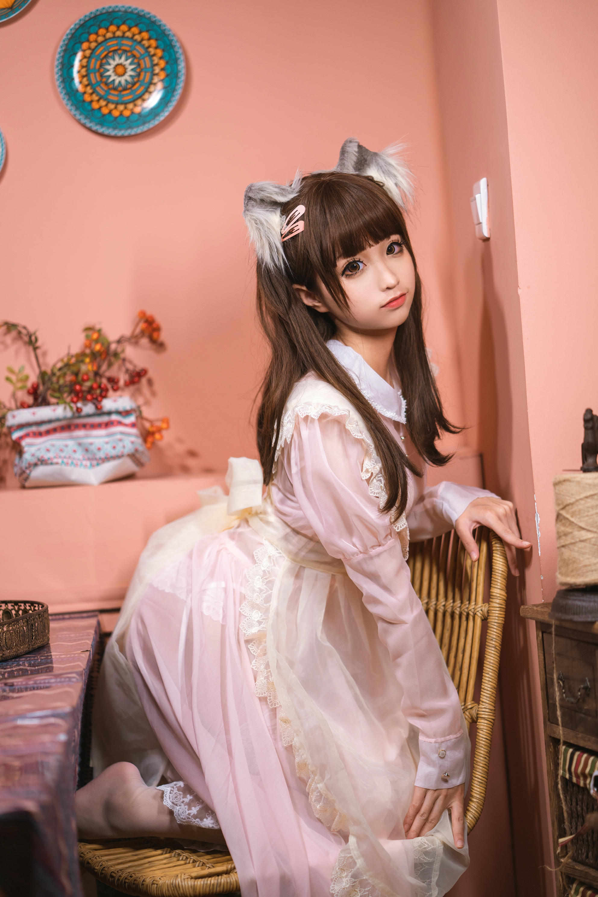 蠢沫沫 NO.016 粉透明女仆 [34P 456MB]_第1集