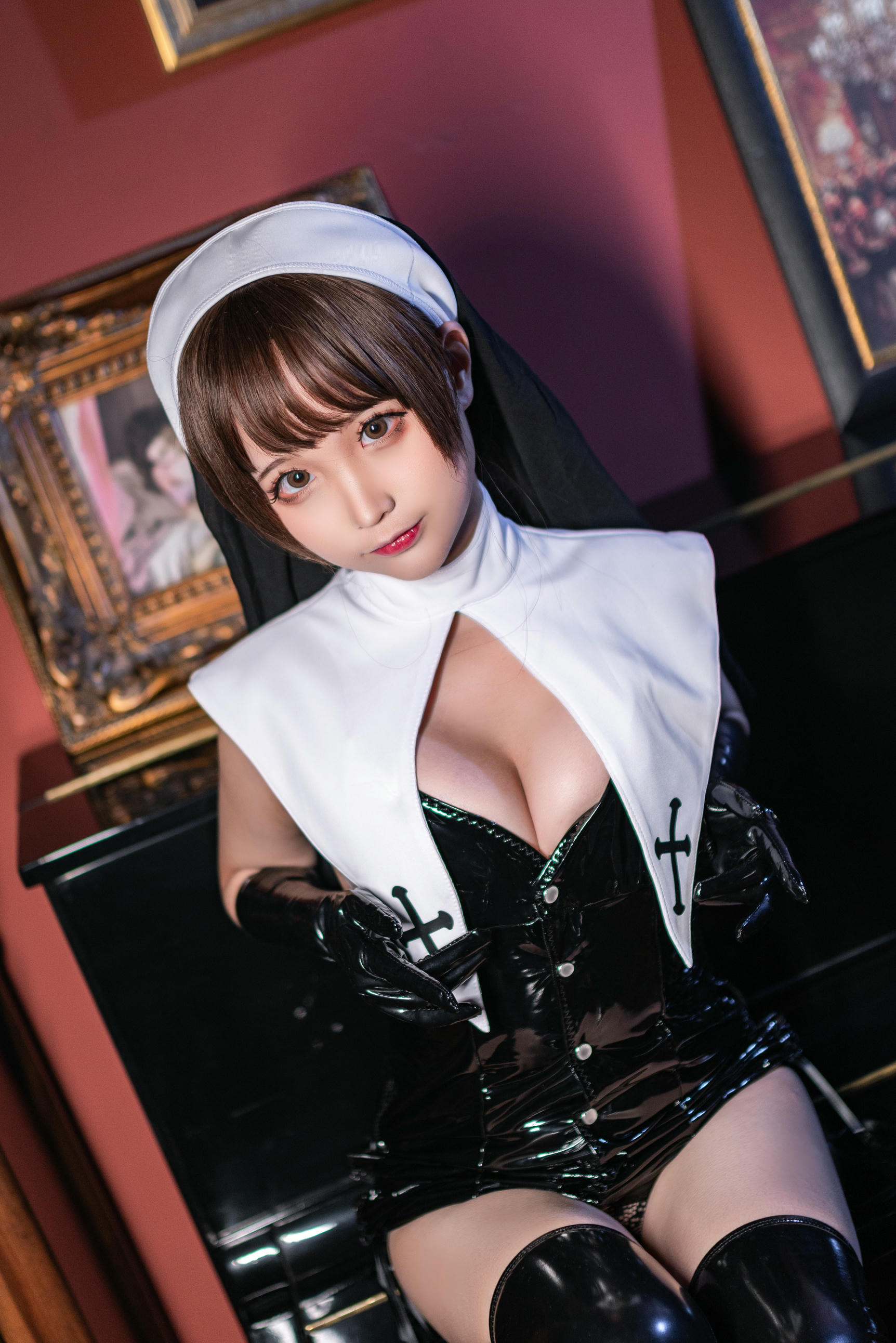 蠢沫沫 NO.169 沫沫真爱版 魅–皮修女 [40P-399MB]_第1集