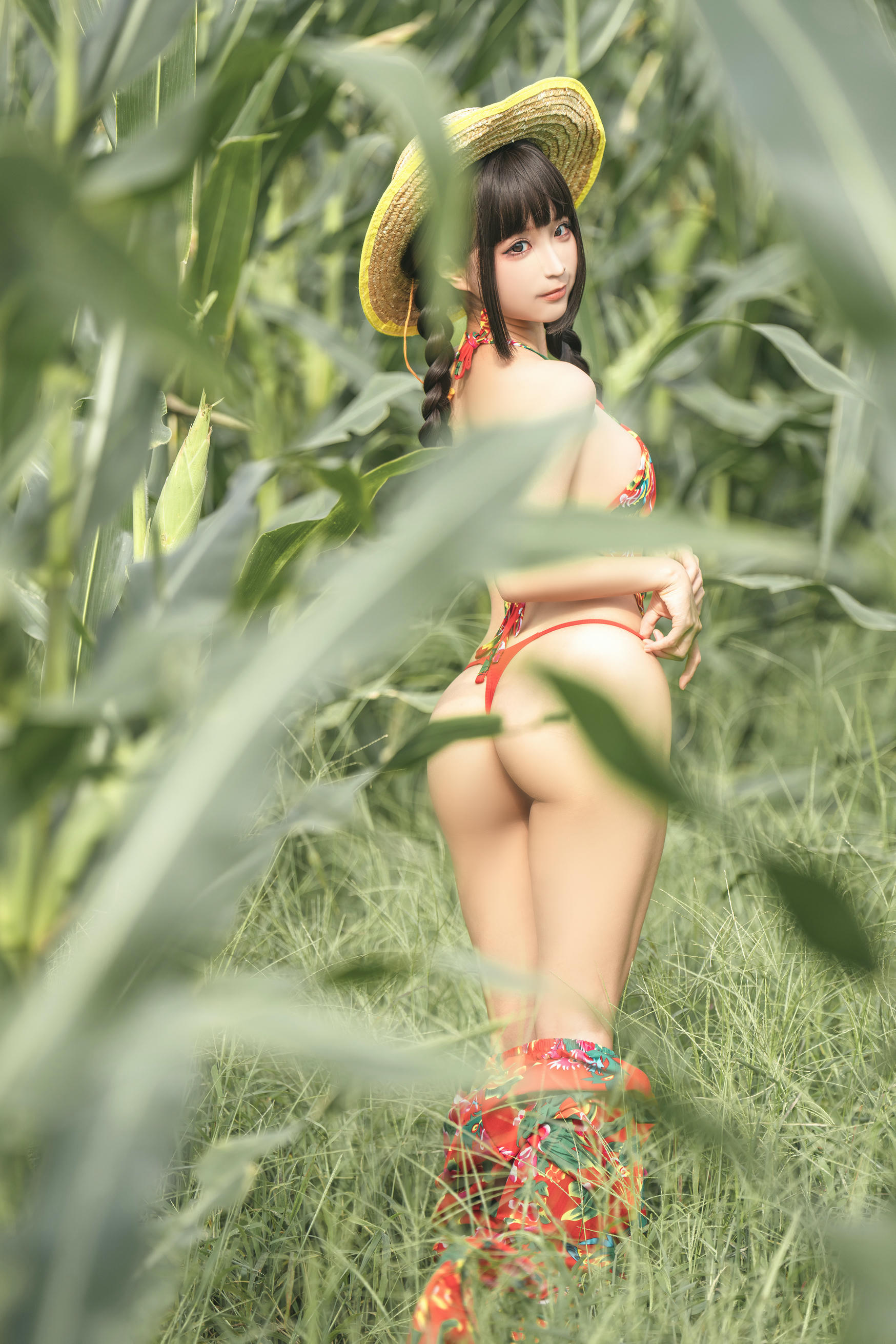 蠢沫沫 NO.198 苞米地的故事 [50P 494MB]_第2集